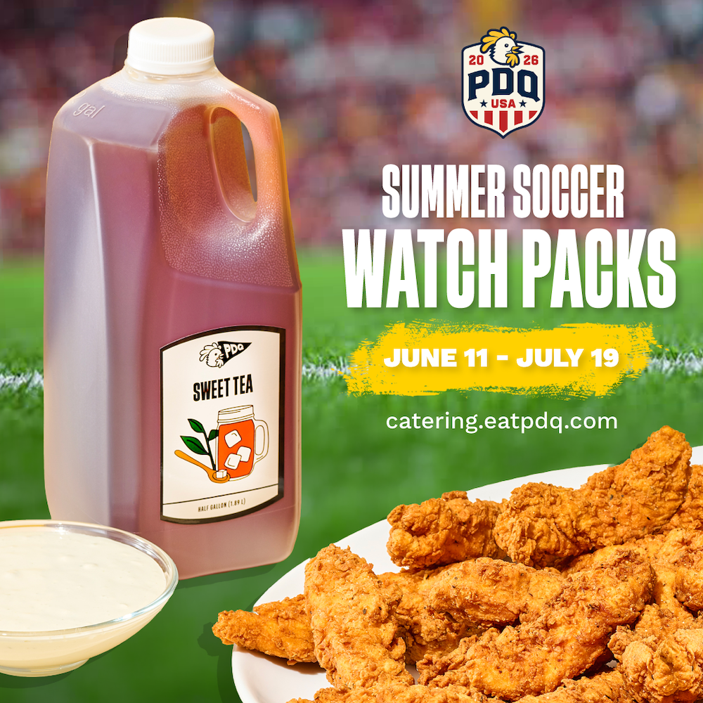 Summer soccer watch pack catering offer