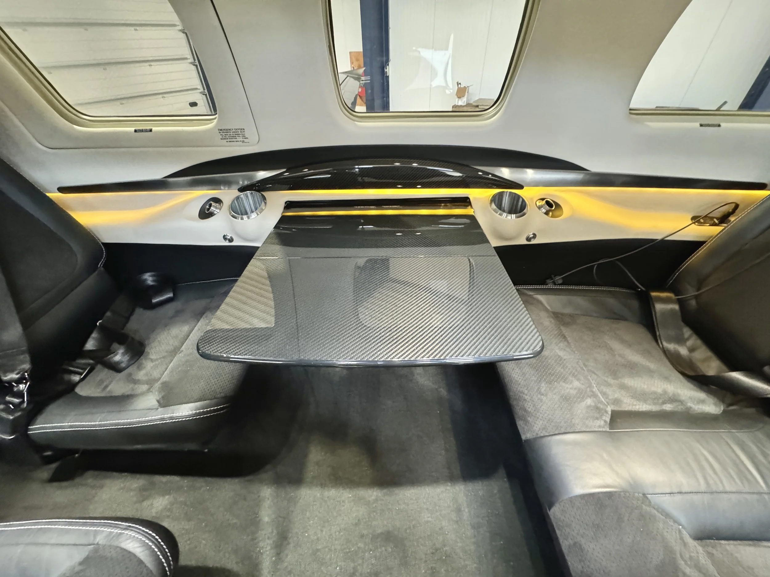 2022 Piper M600SLS - Interior Table 1.JPG