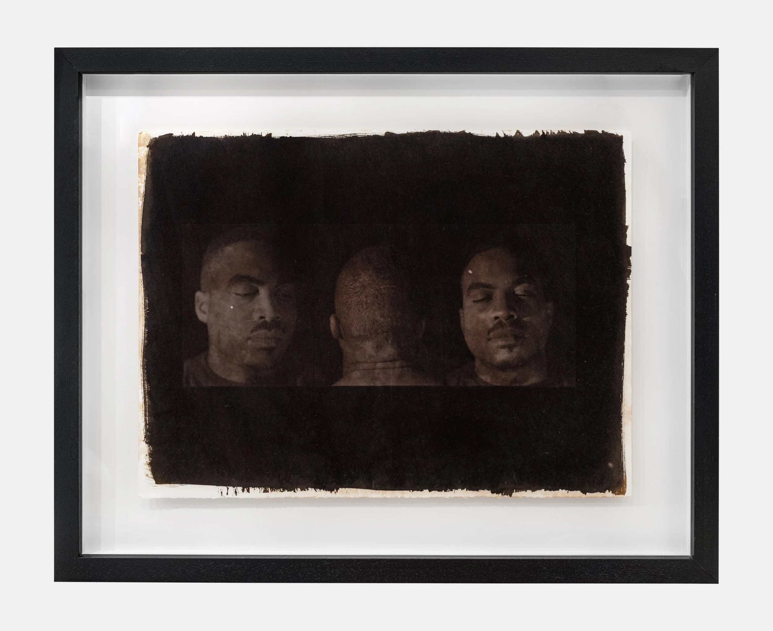 Jumaane, 2001, Vandyke Brown Photography, 35 7/8" x 28 1/2"