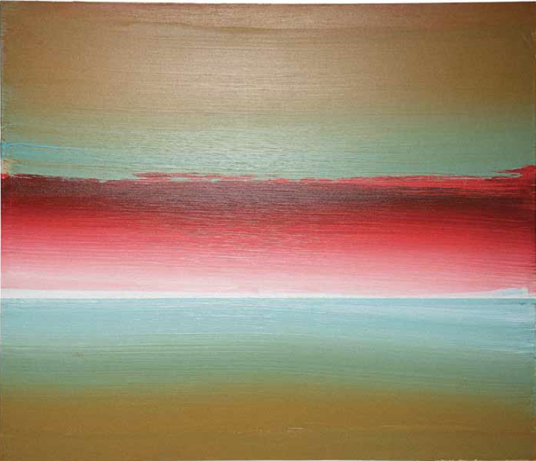 Egyptian Series, 1997, acrylic on canvas, 62" x 72"