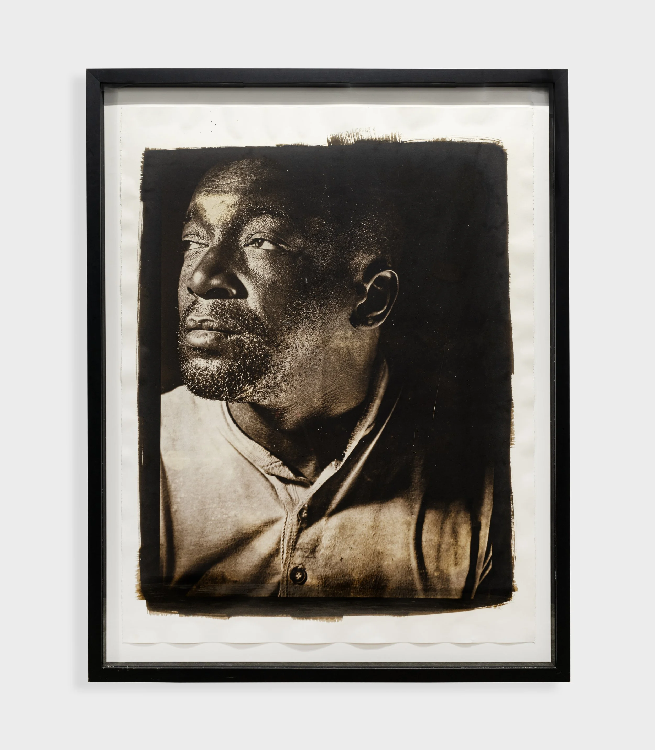 Larry, 1999, Vandyke Brown Photography, 48" x 37"