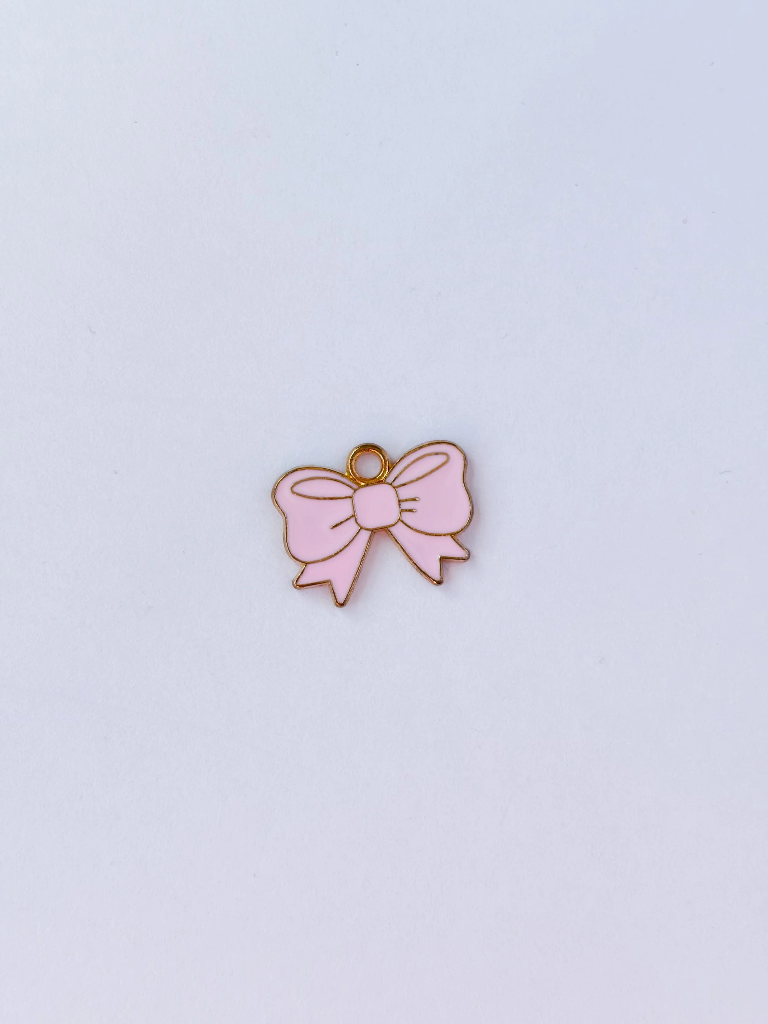 Pinky Bow Charm