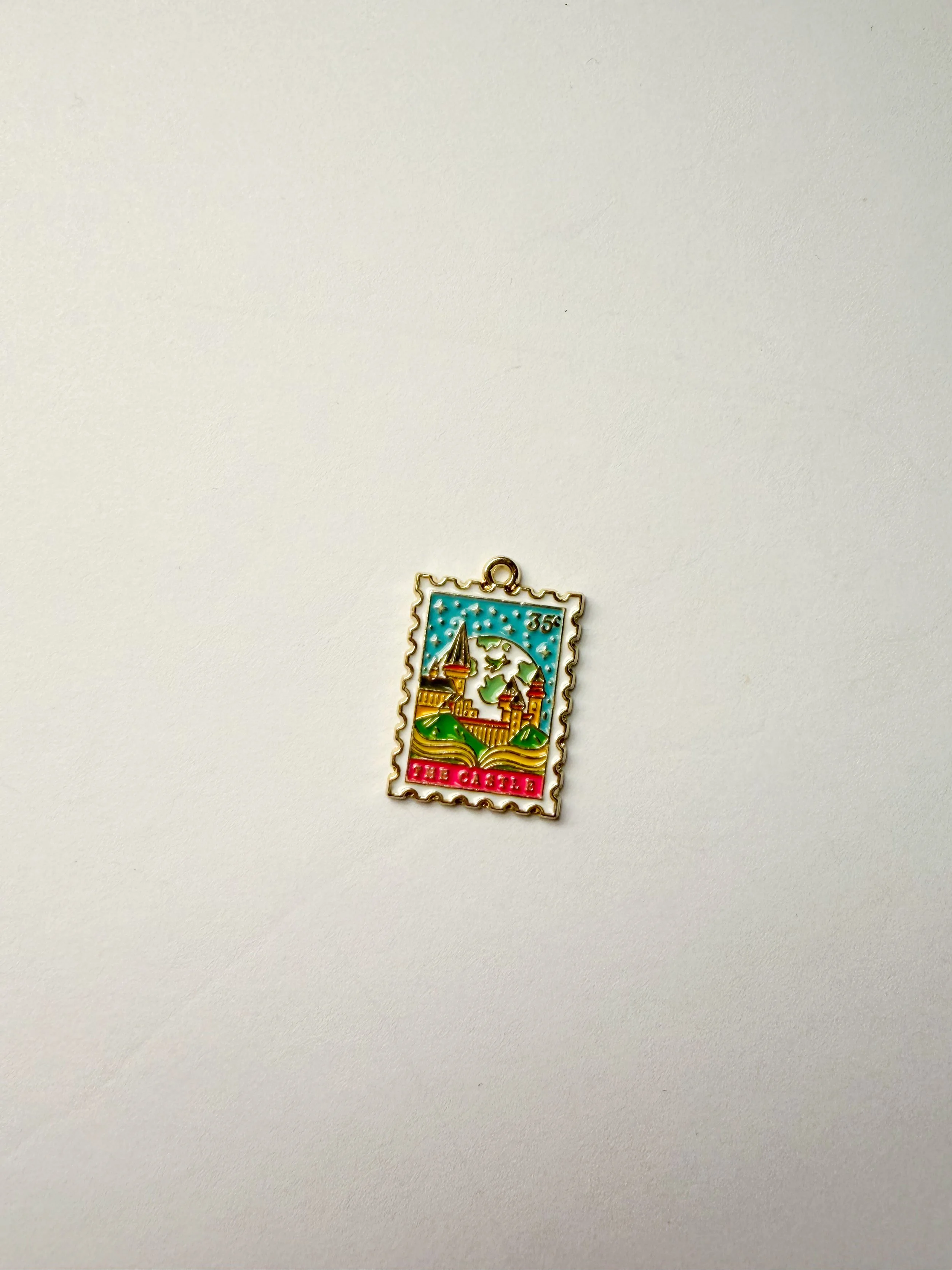 Colorful Stamp Charm