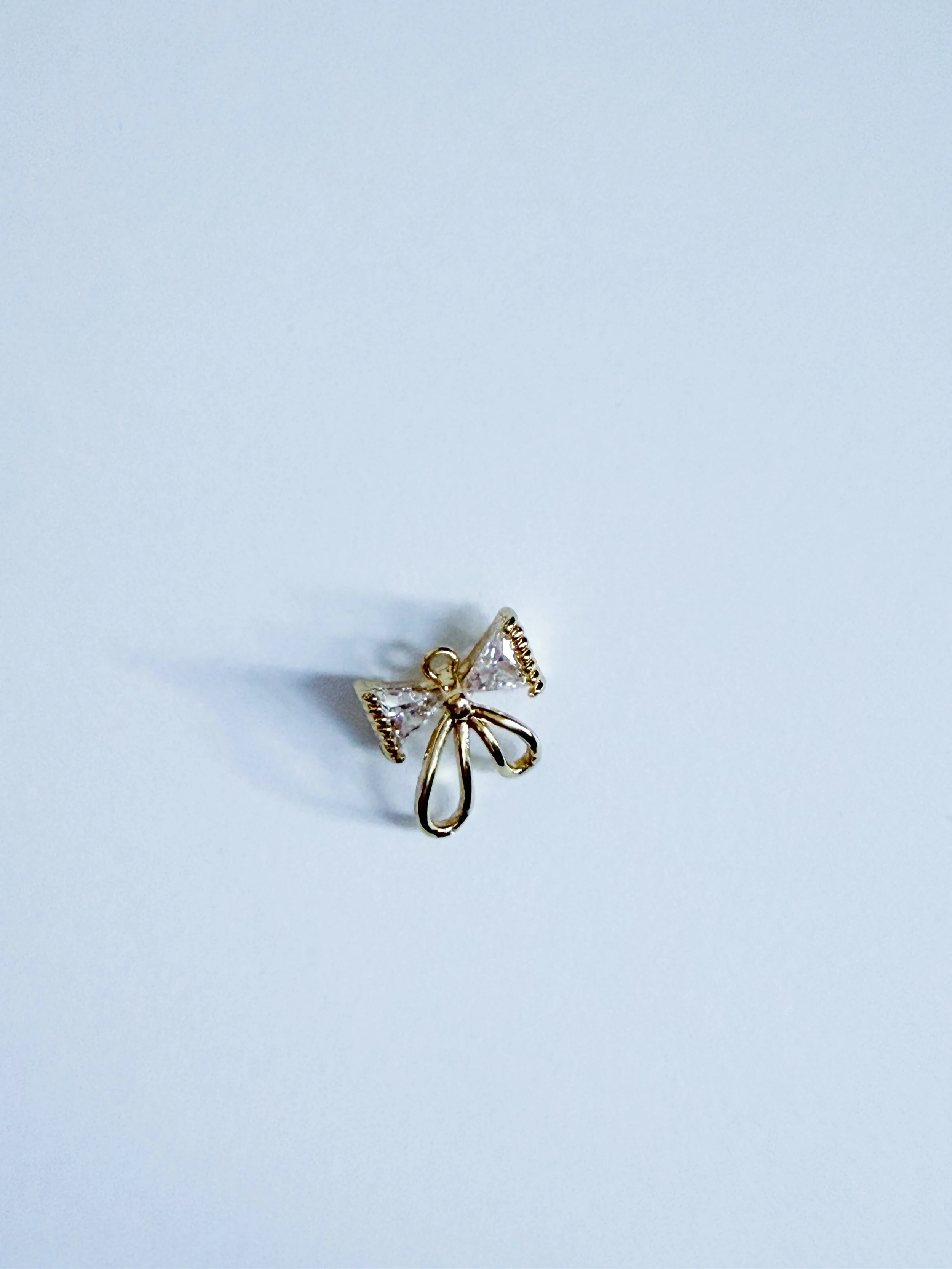 Looped Bow Charm