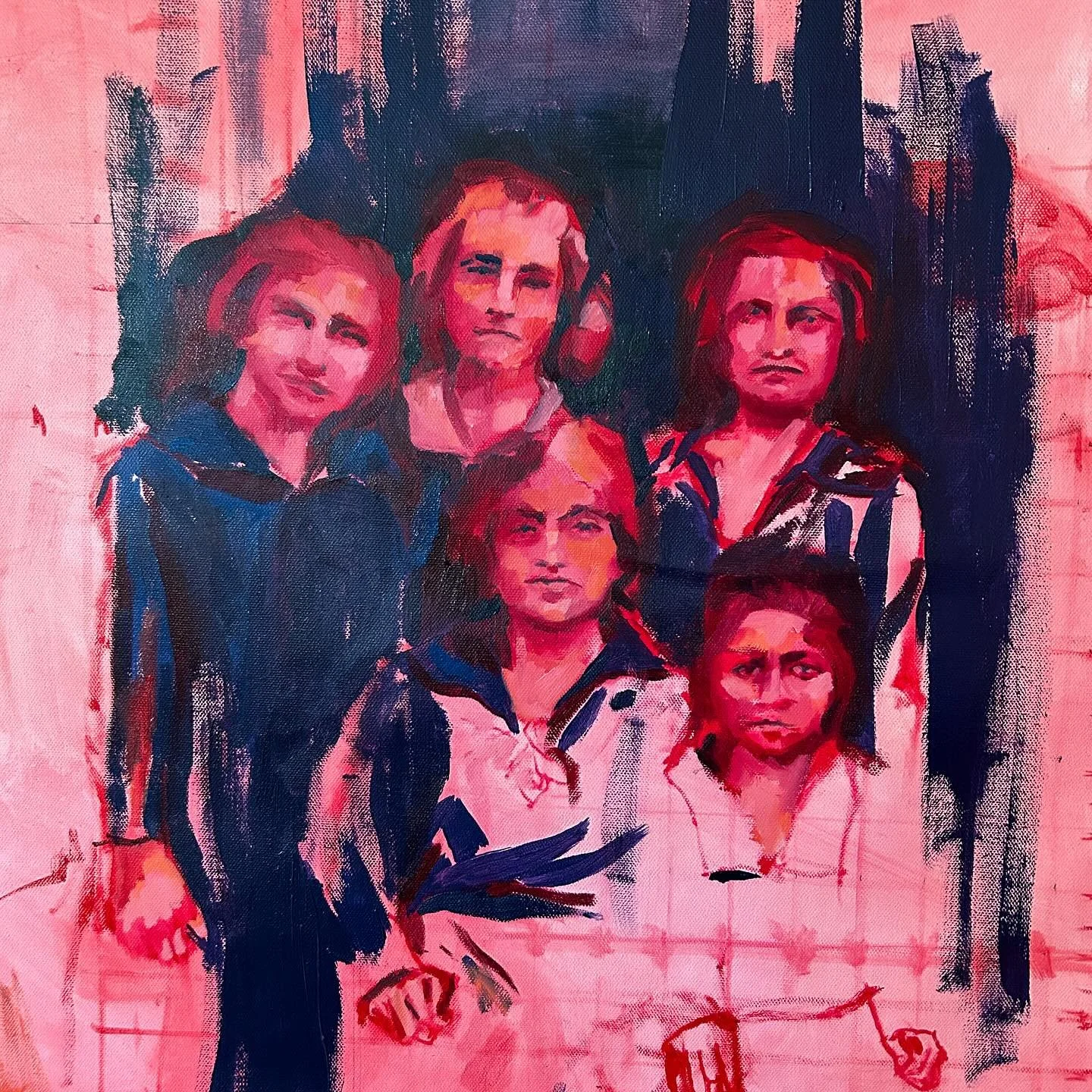 Watching a painting come alive never gets old. Do you like this new colour palette????
I’ve decided that I’ll share my progress every evening after working on my pieces. I just really love seeing it come together. It feels like magic tha