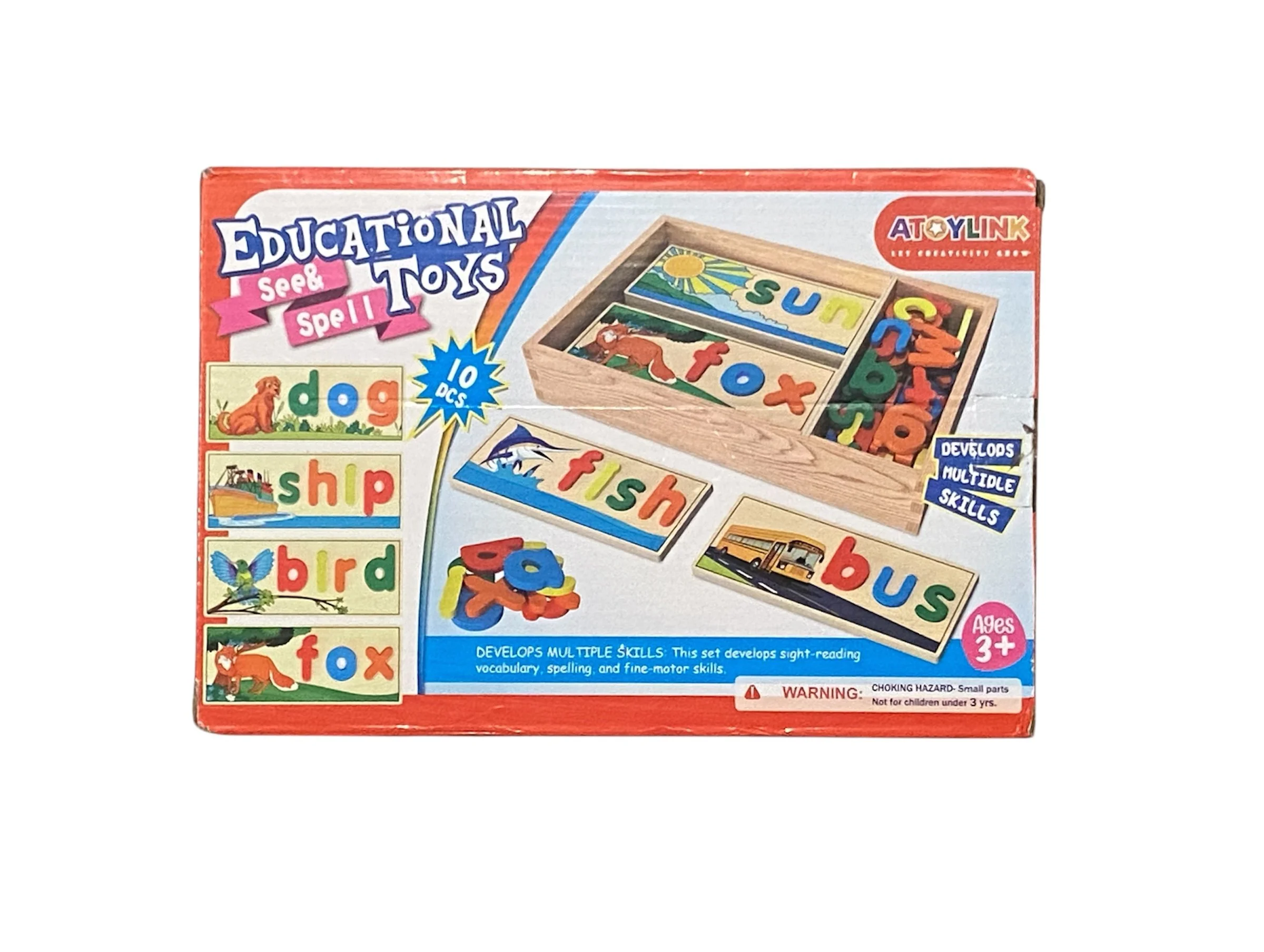 Wooden Spell Learning Toys