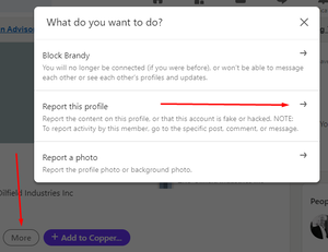 Reporting Someone Who Has Died on LinkedIn