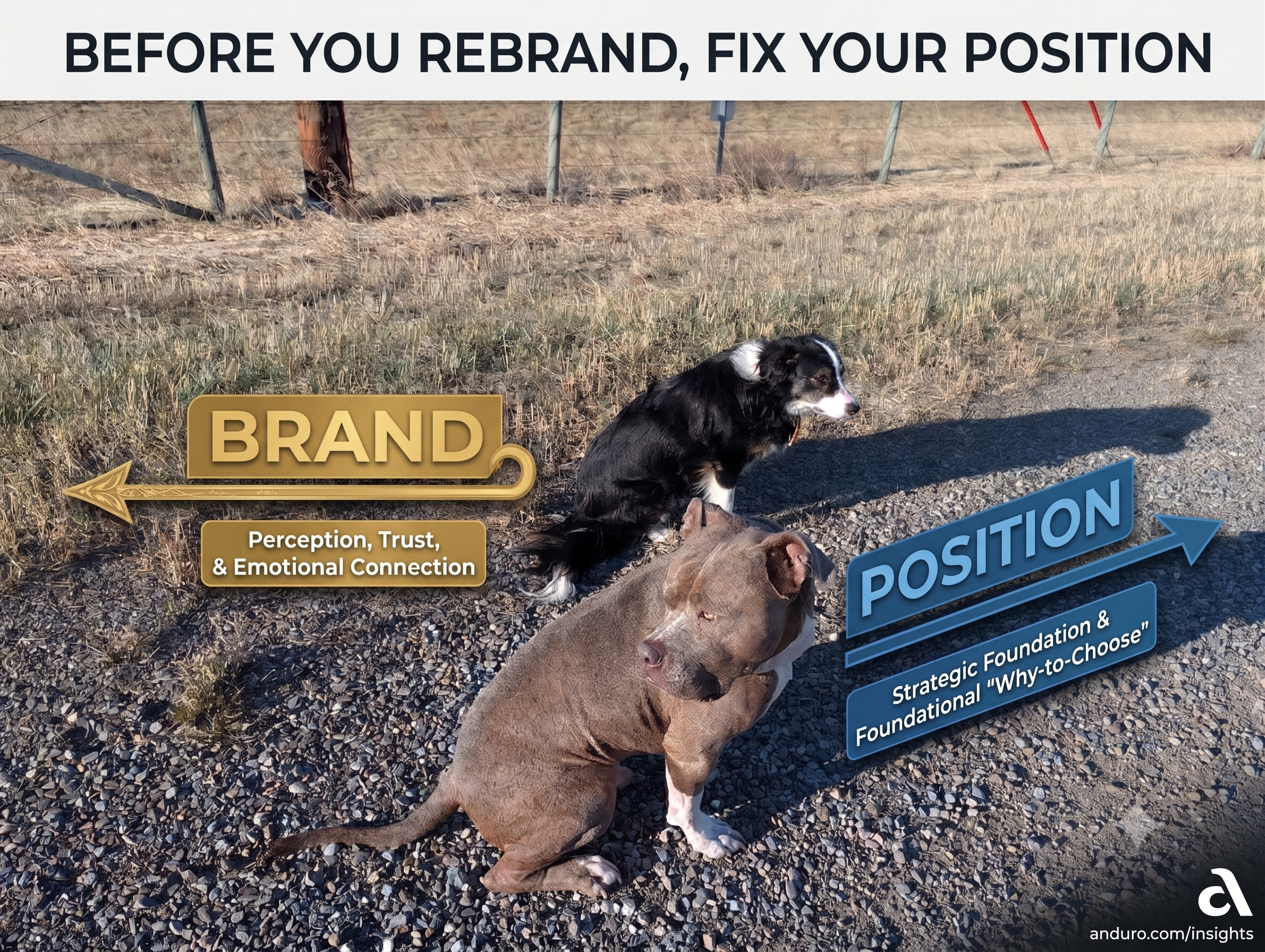 Before You Rebrand, Fix Your Position