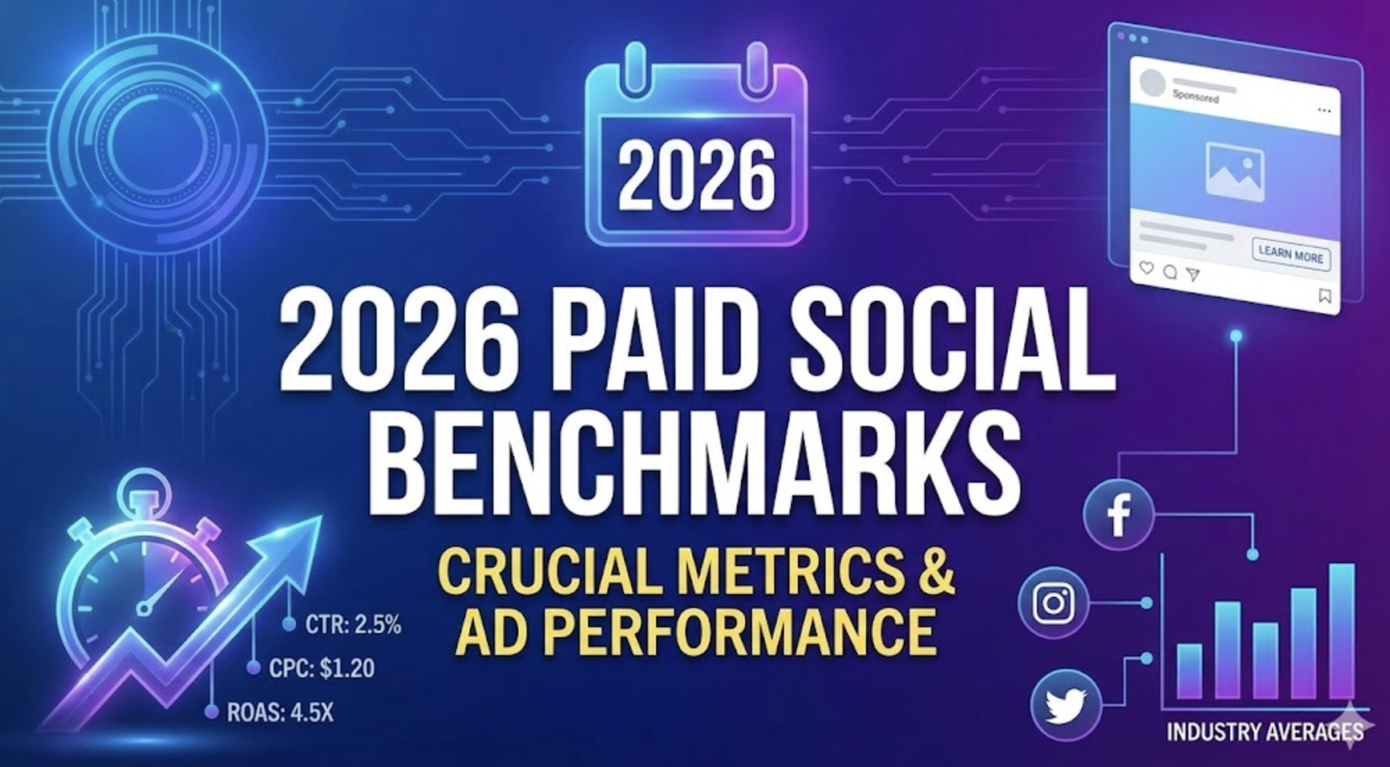 2026 Paid Social and Video Media Benchmarks 