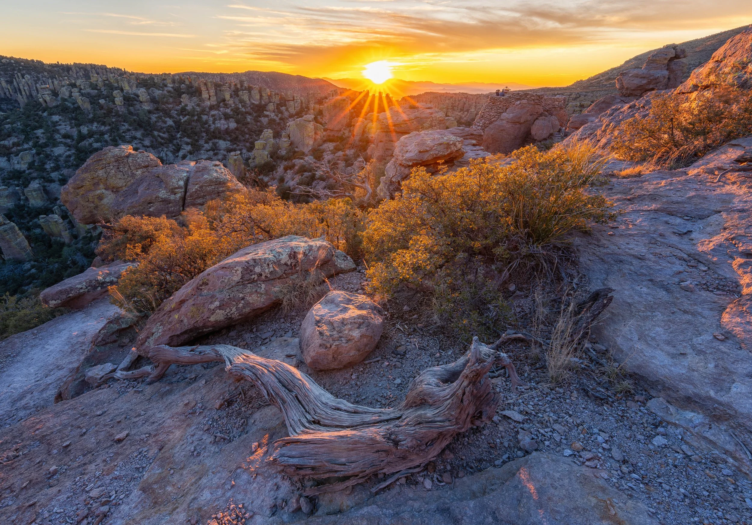 Sunset at Chiricahua National Monument, AZ