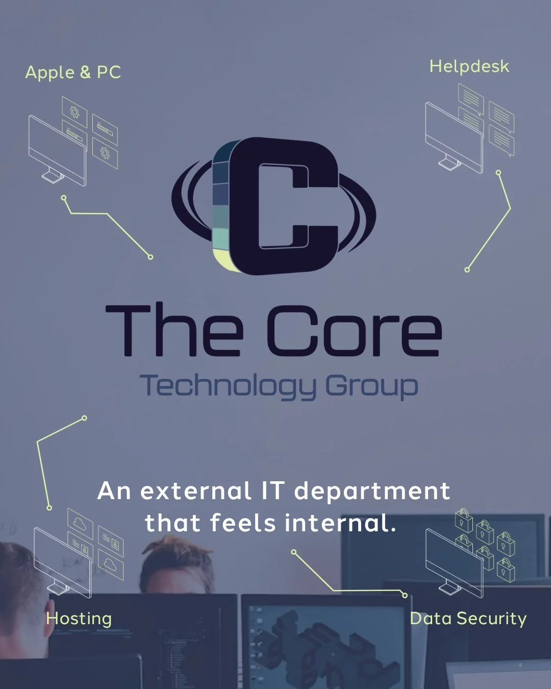 Most small and mid-size businesses can't afford a full IT department. 
That's exactly why we exist. 

We become YOUR IT department - without the overhead of hiring one.  Same expertise. Same responsiveness. Way less cost.
