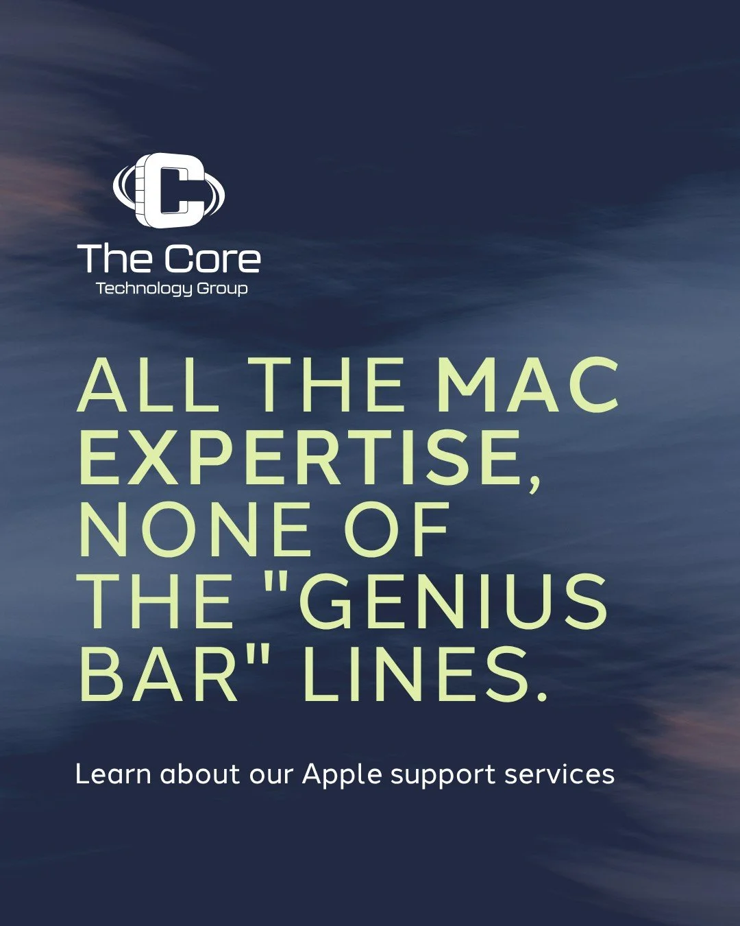 We take pride in offering a dedicated Apple Support team comprised of Apple-trained and certified professionals. This specialized team focuses exclusively on supporting Apple environments within our client organizations, ensuring a seamless and effic