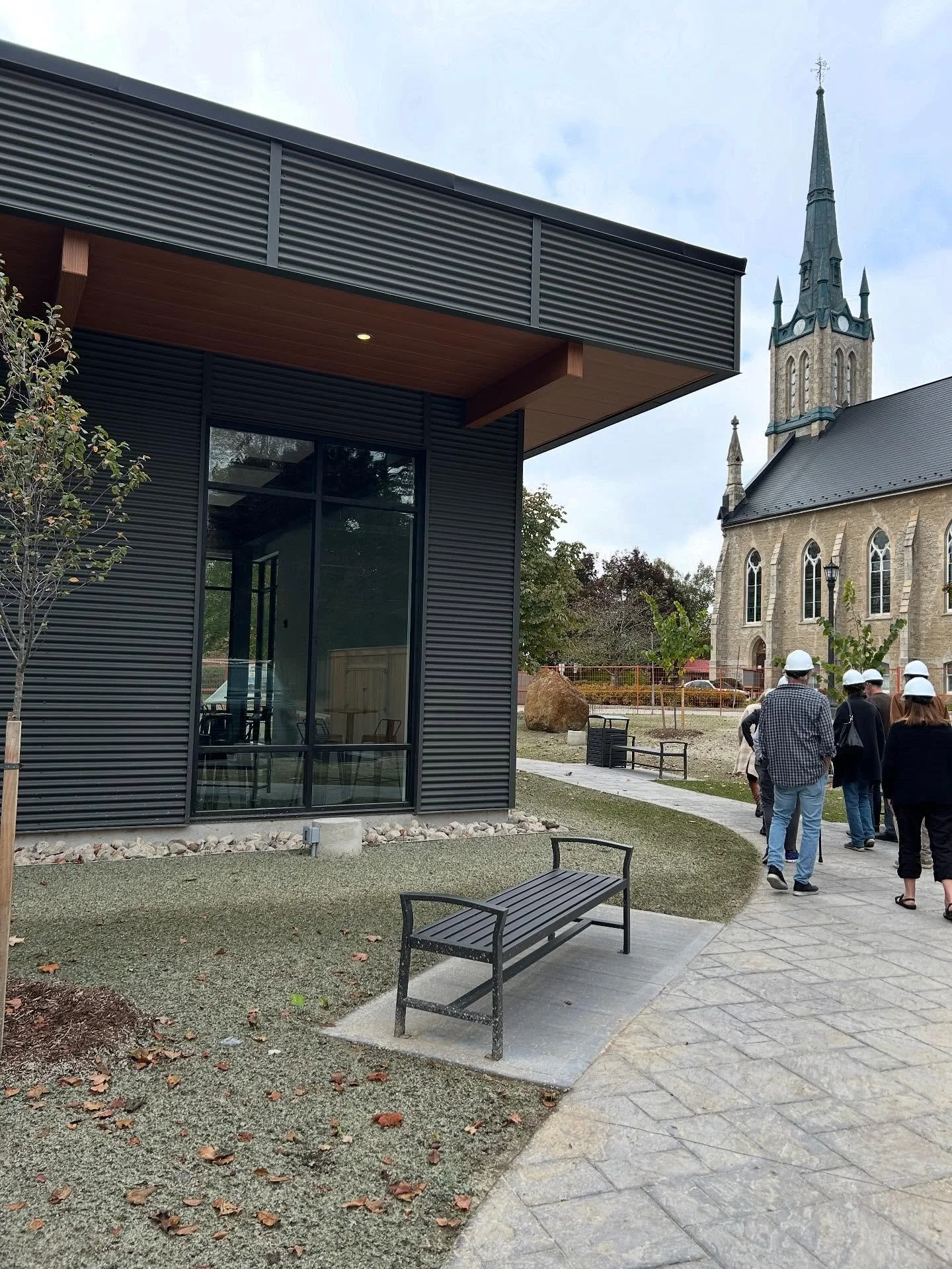 Thank you @eloracentre.arts for a hard-hat tour of this exciting new community arts space! 😍 Soft launch November 2025, there are still lots of ways to donate and your donations will be matched. &ldquo;Against all the odds we got here!&rdquo; says D