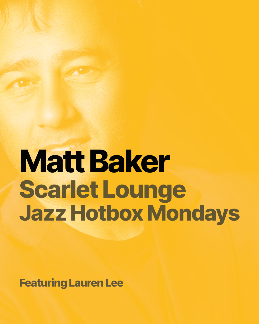 Matt Baker and Lauren Lee at Scarlet Lounge