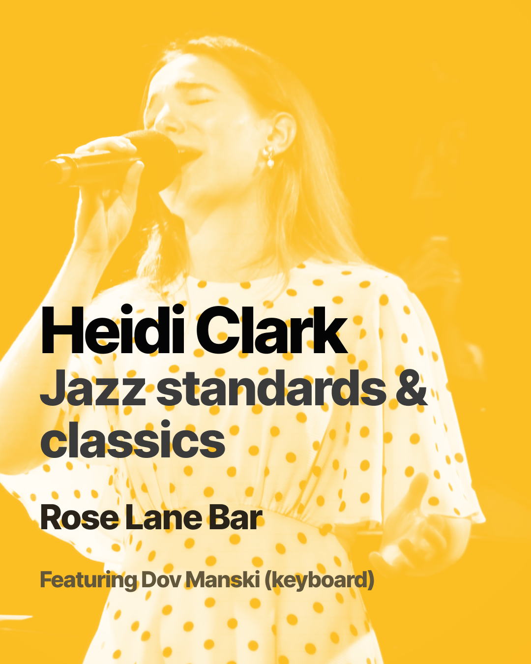 Heidi Clark at Rose Lane Bar