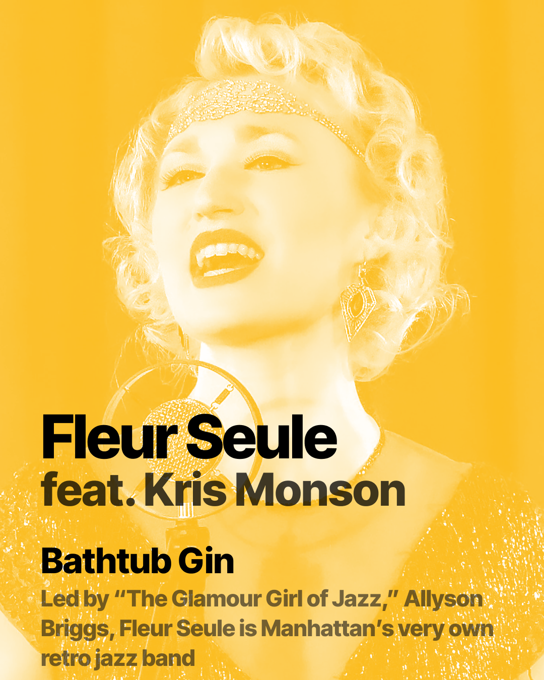 Fleur Seule at Bathtub Gin NYC