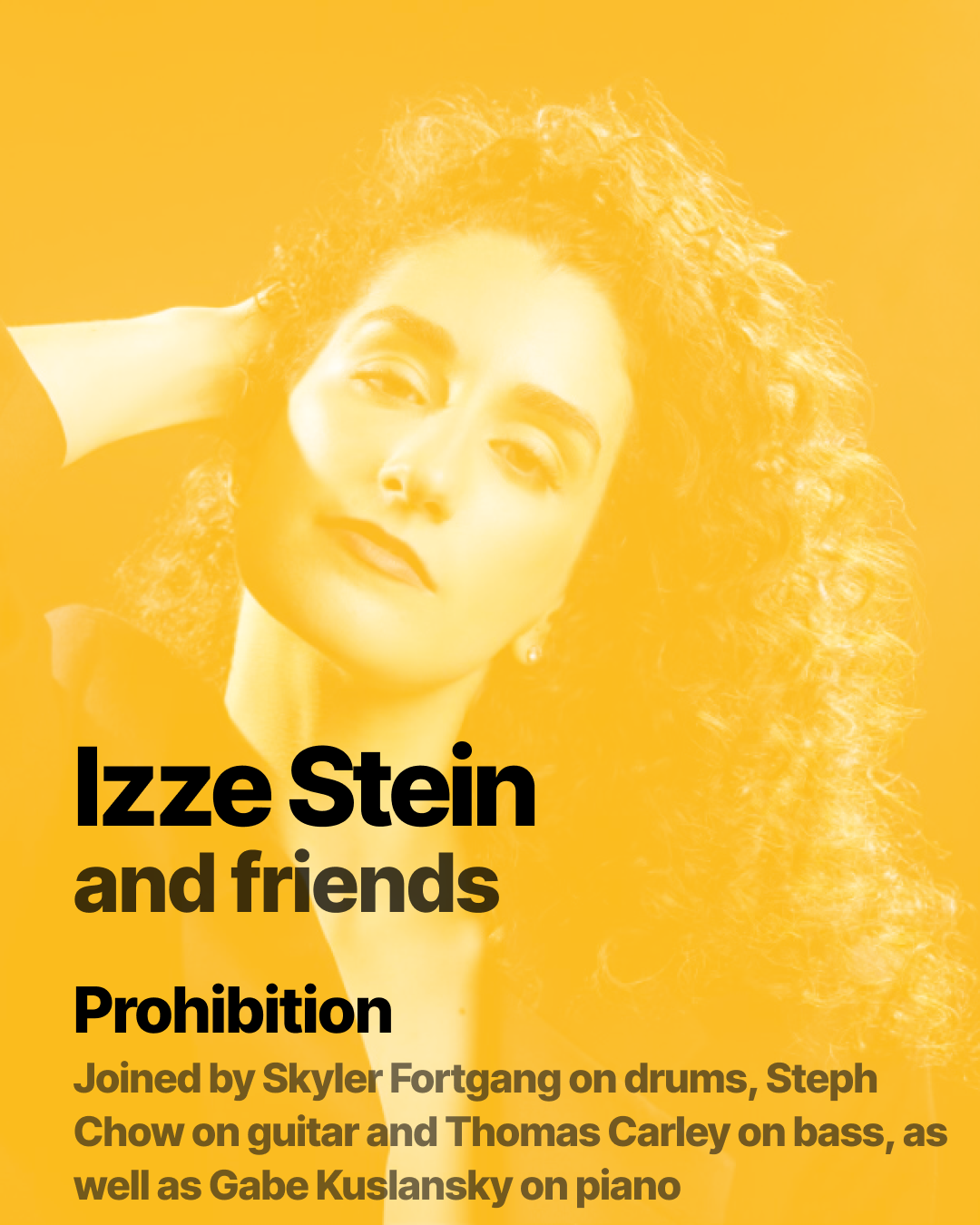 Izze Stein & Friends – Upper West Side!