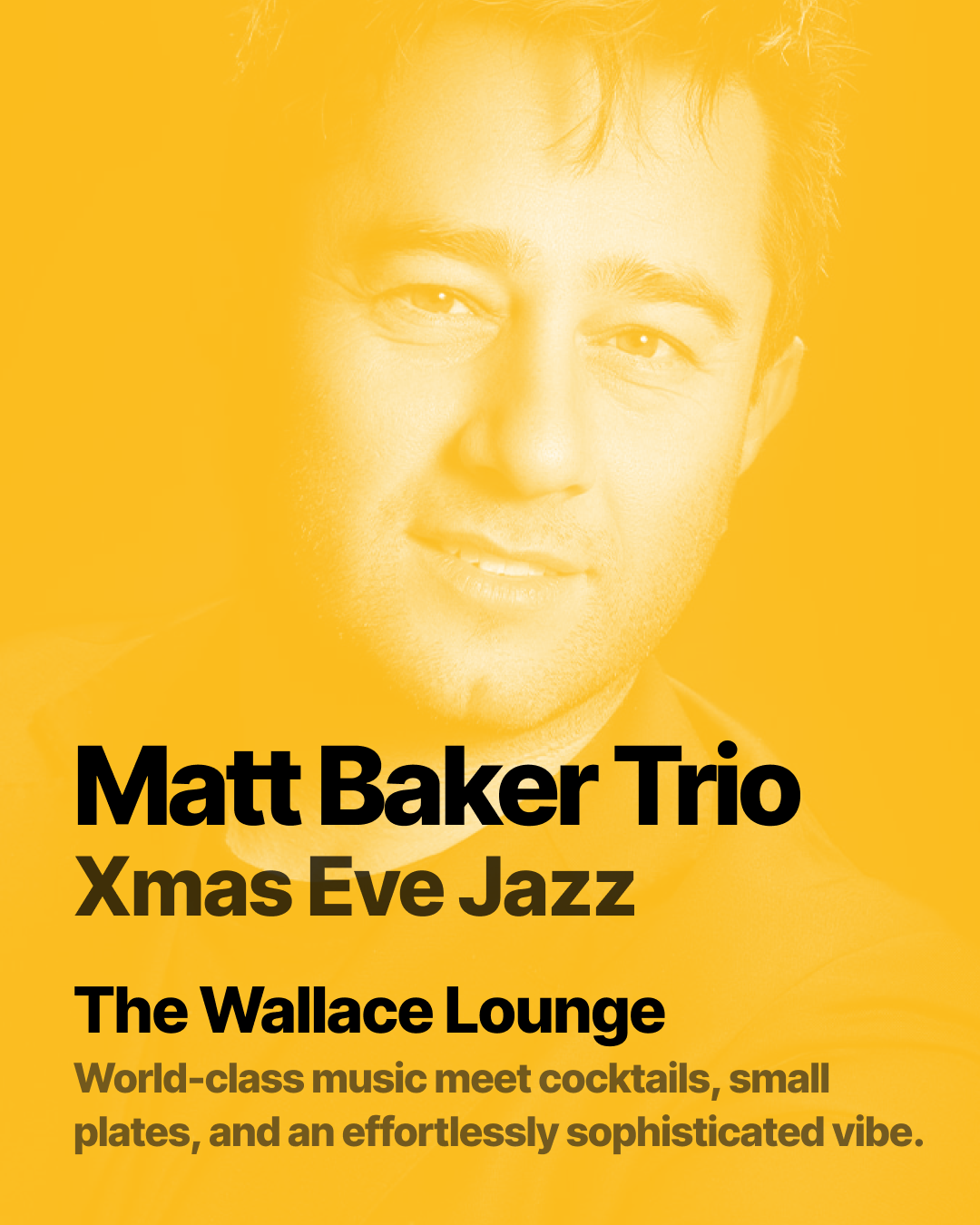 Matt Baker Trio X-Mas Eve Show