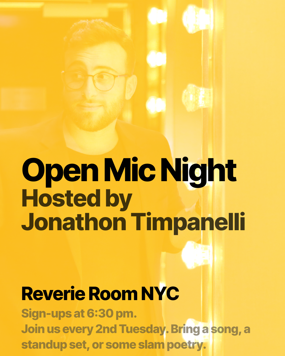 Open Mic Night at Reverie Room
