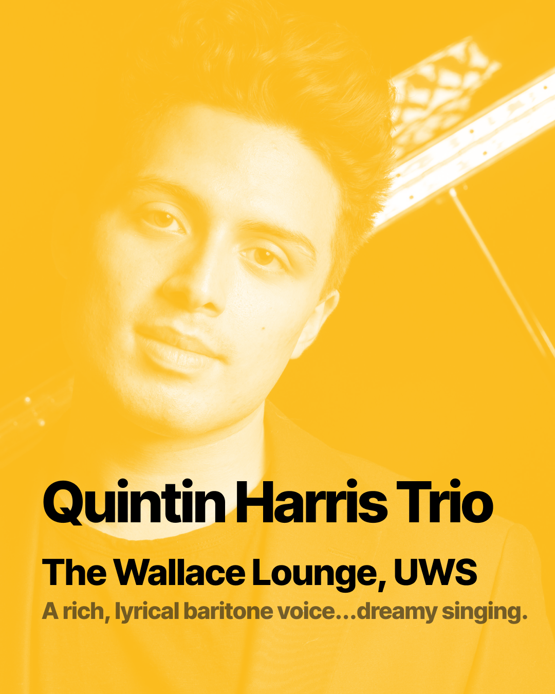 Quintin Harris Trio at the Wallace Lounge