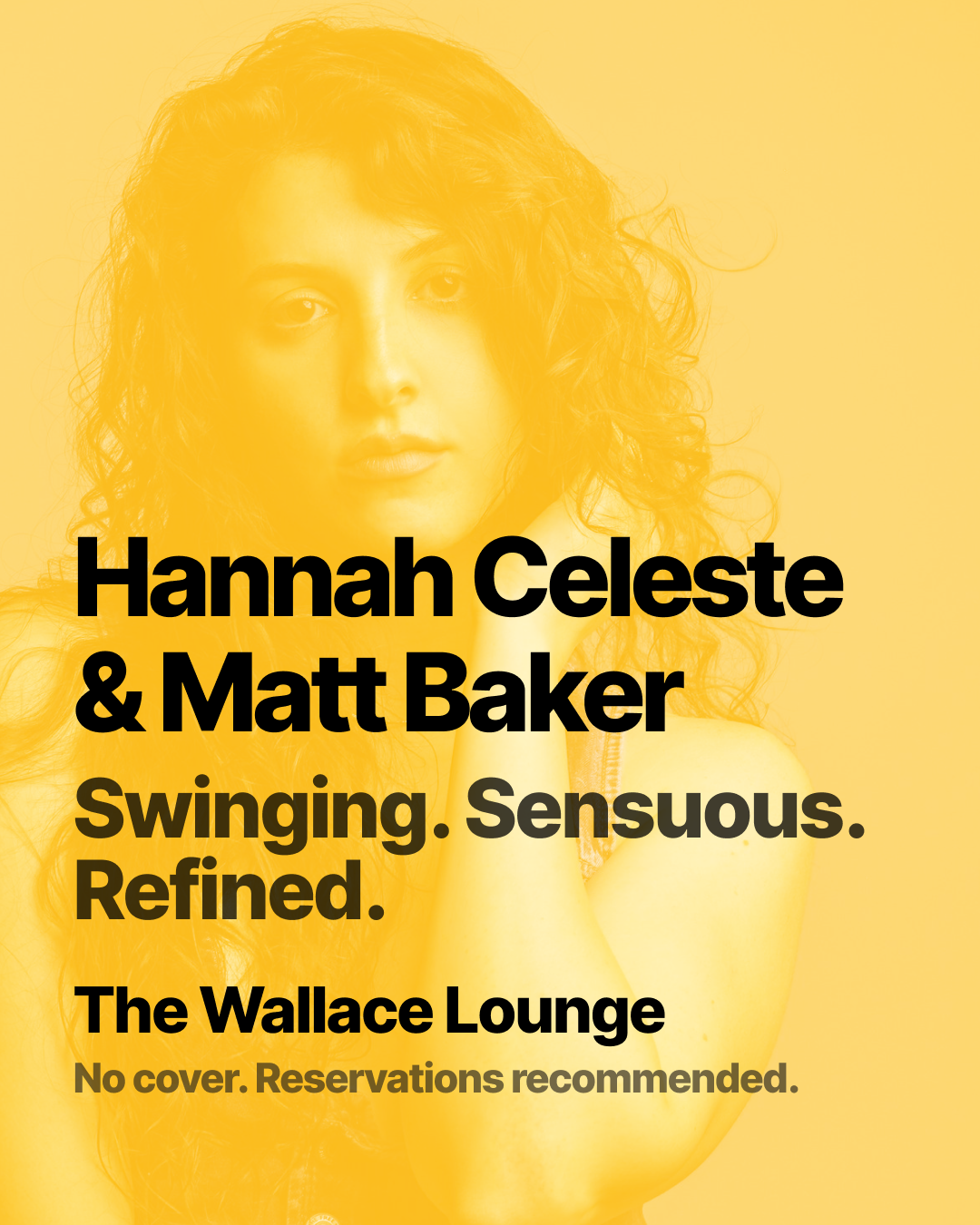 Hannah Celeste and Matt Baker at the Wallace