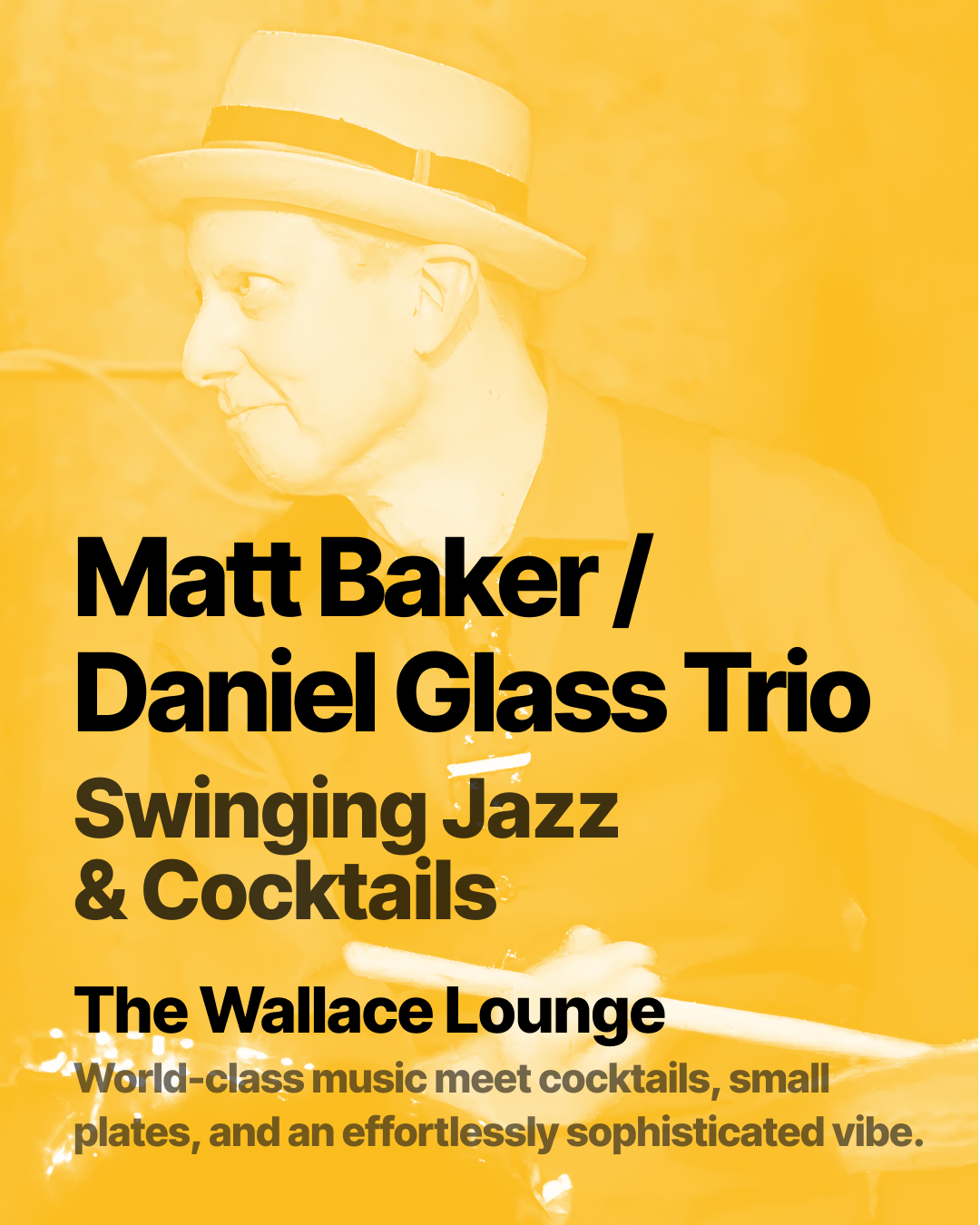 Daniel Glass & Matt Baker at Wallace Lounge