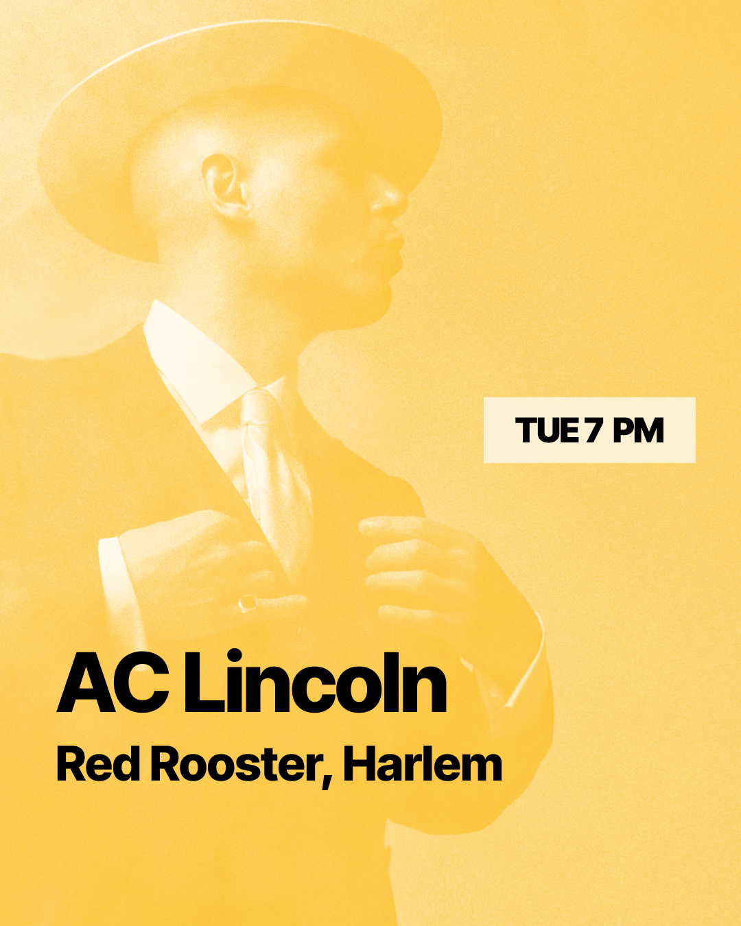 GRAMMY-NOMINATED AC LINCOLN at Red Rooster Harlem