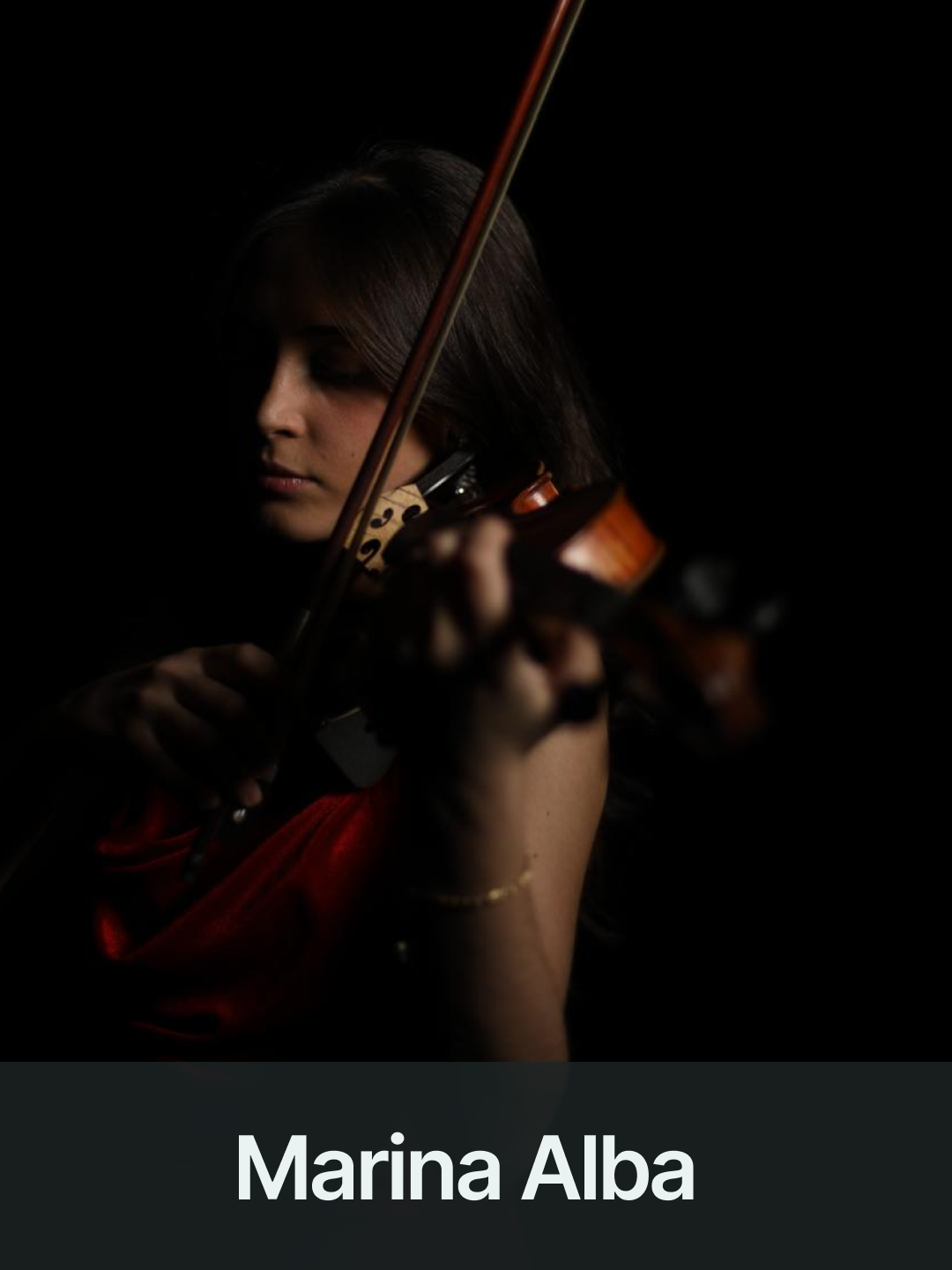 Marina Alba — Master's Degree Graduation Recital