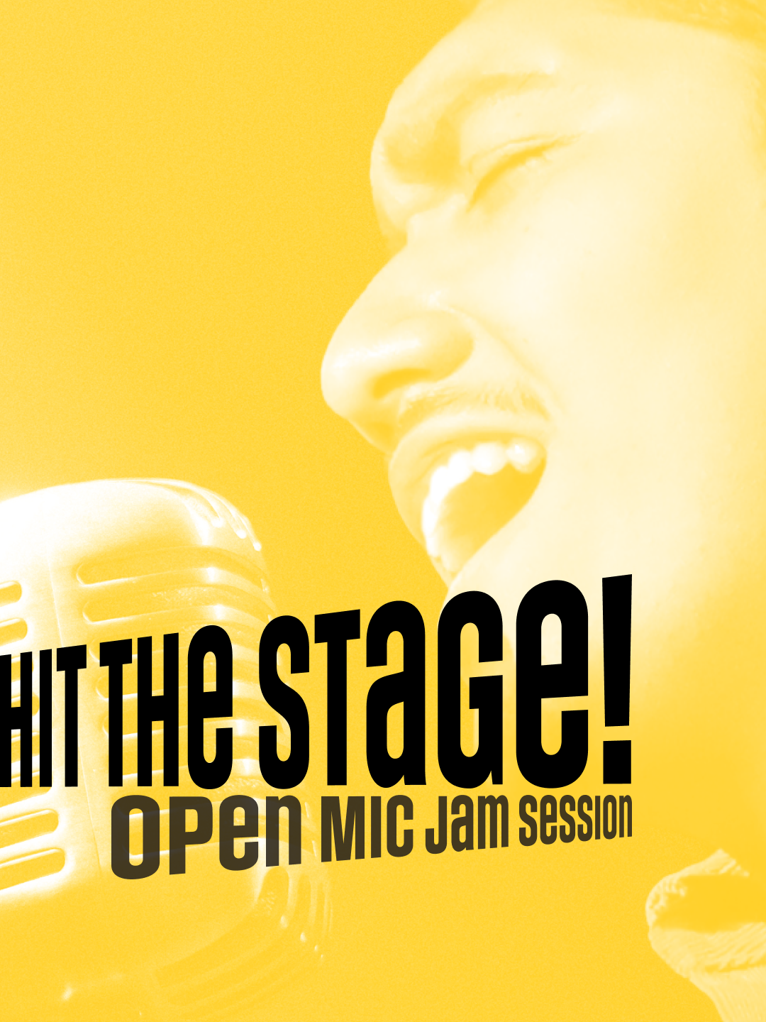 Hit The Stage open mic jam session