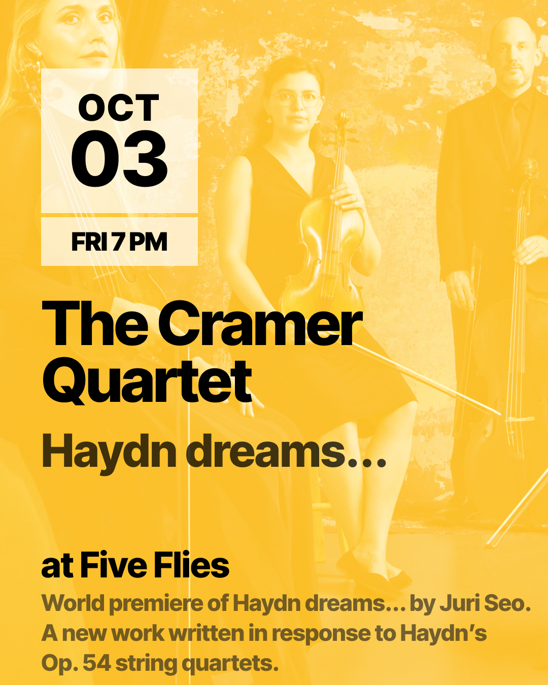 2025-10-03 Cramer Quartet Five Flies 4x5.png