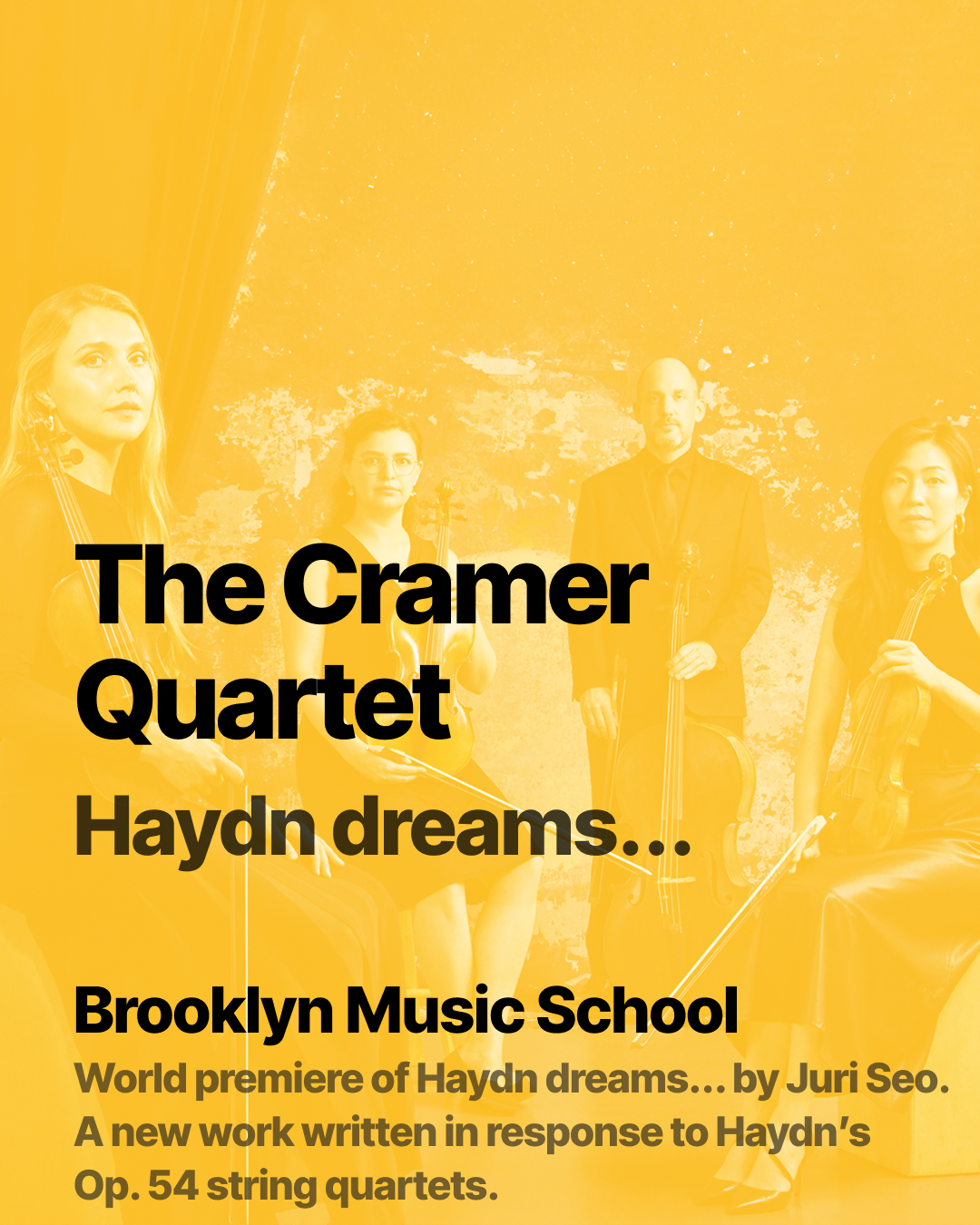 Cramer Quartet: Haydn: Dialogues + Juri Seo