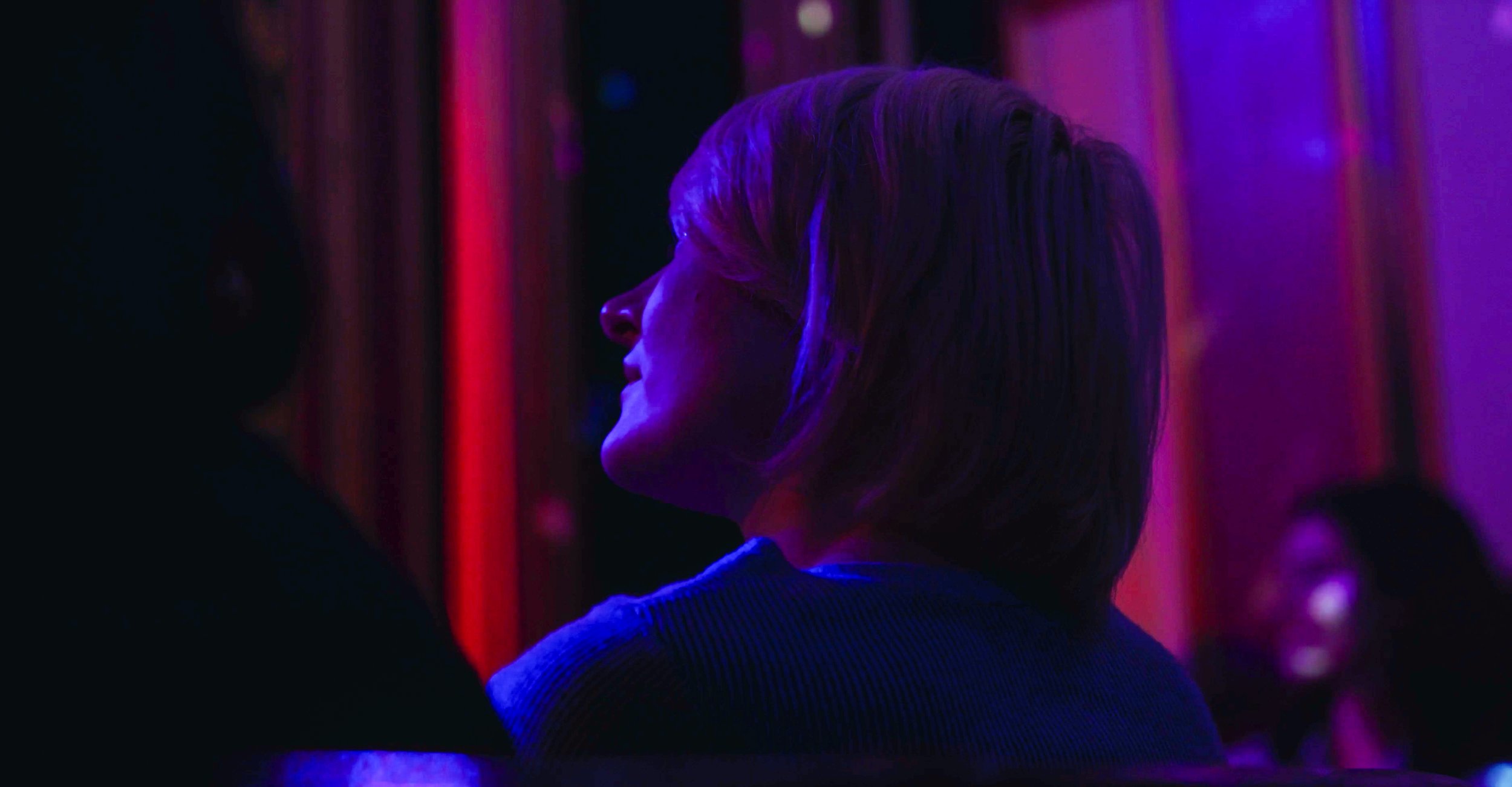 An audience listening intently during A Night at the Triad.