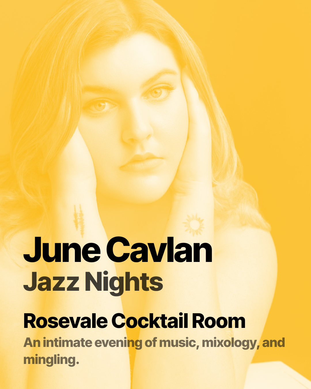 June Cavlan at Rosevale Cocktail Room