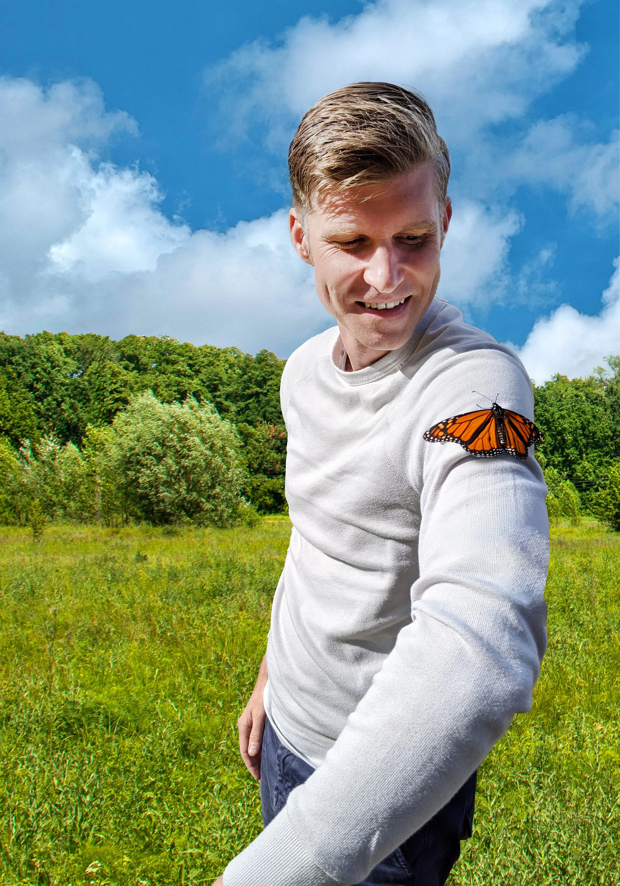 Craig Cloutier and Lucy