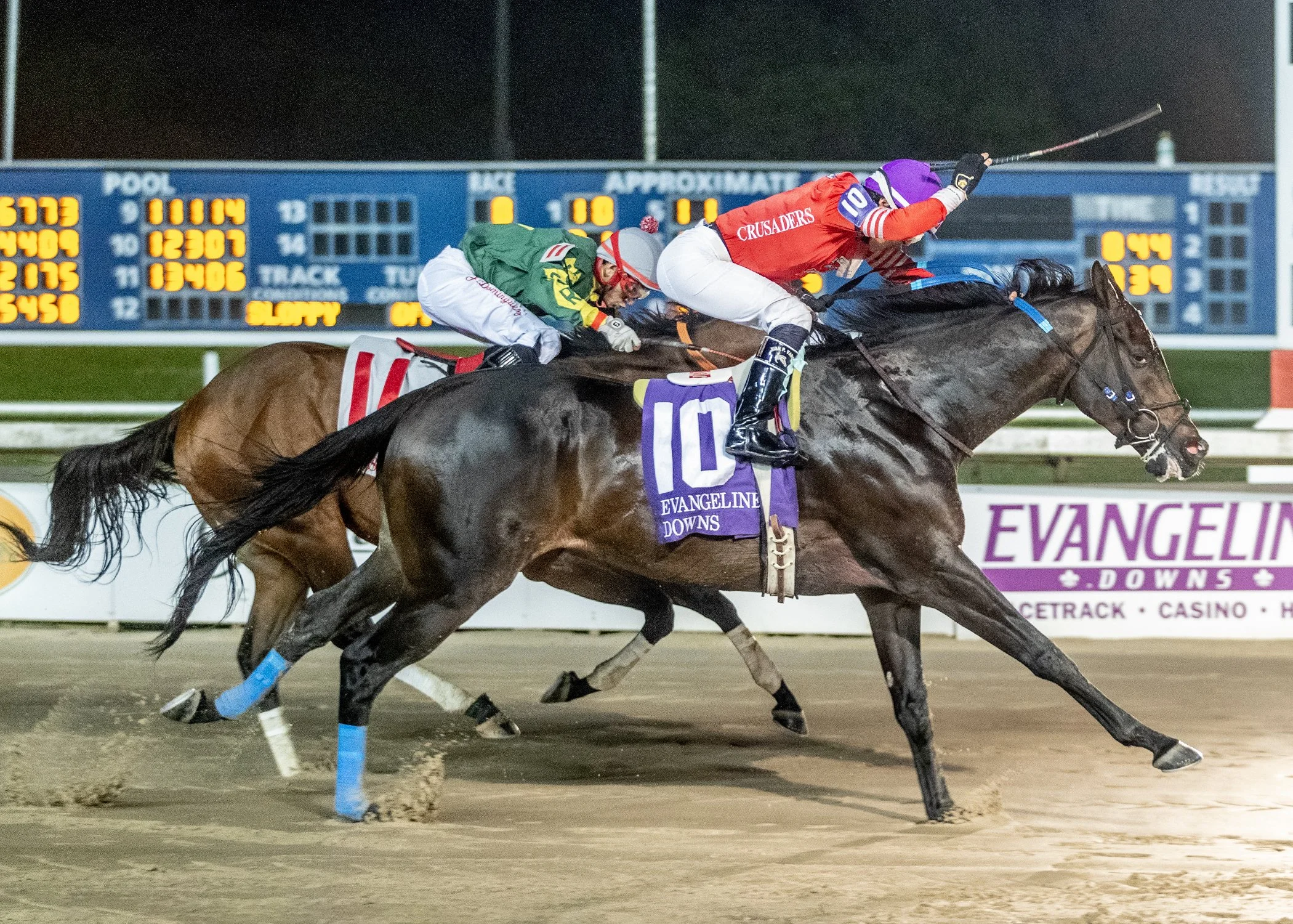 NOT ON HERB RIGHT ON TIME IN THE $60,000 KING CREOLE