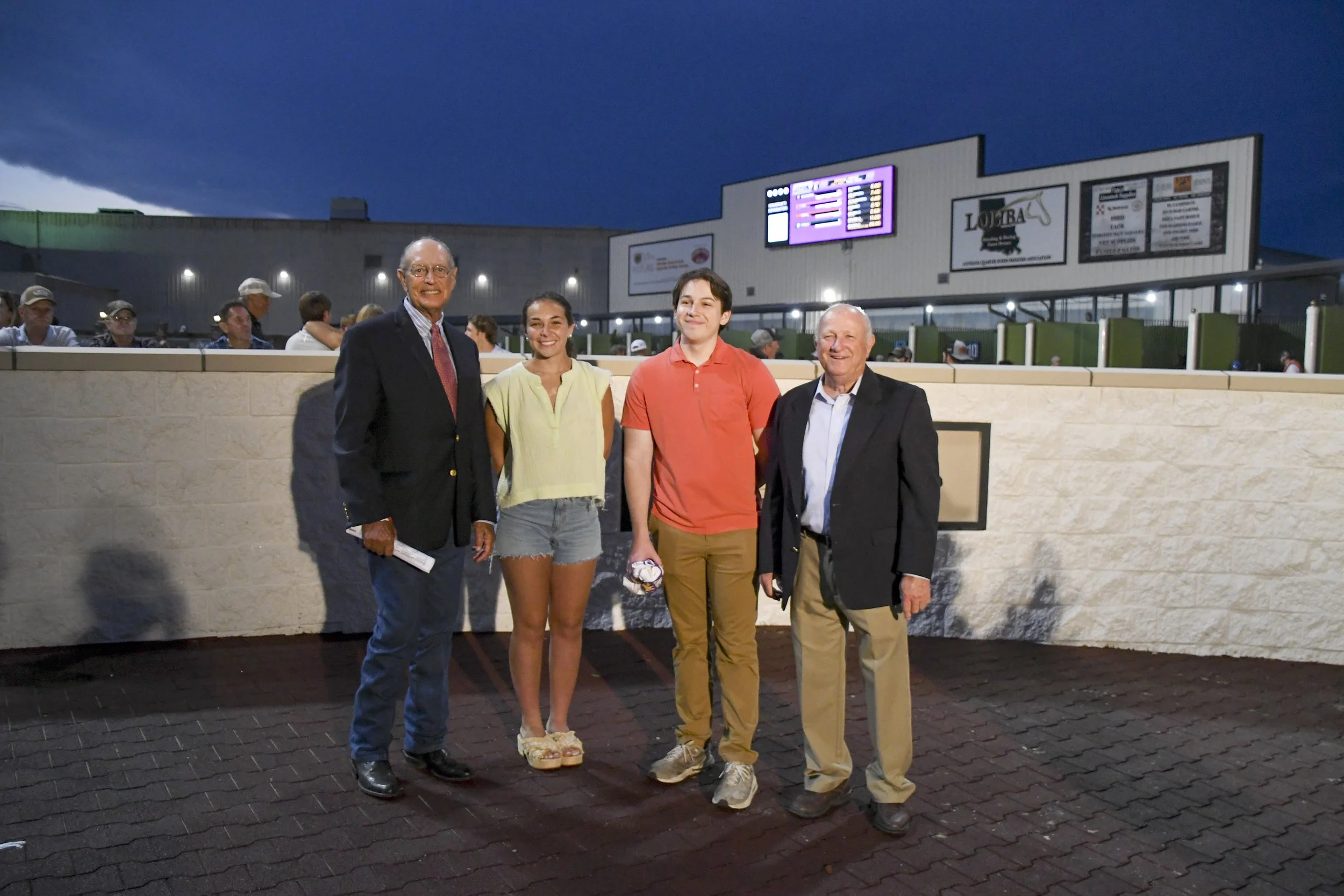 LTBA Gives Two $1,000 Scholarships at Louisiana Legends Night