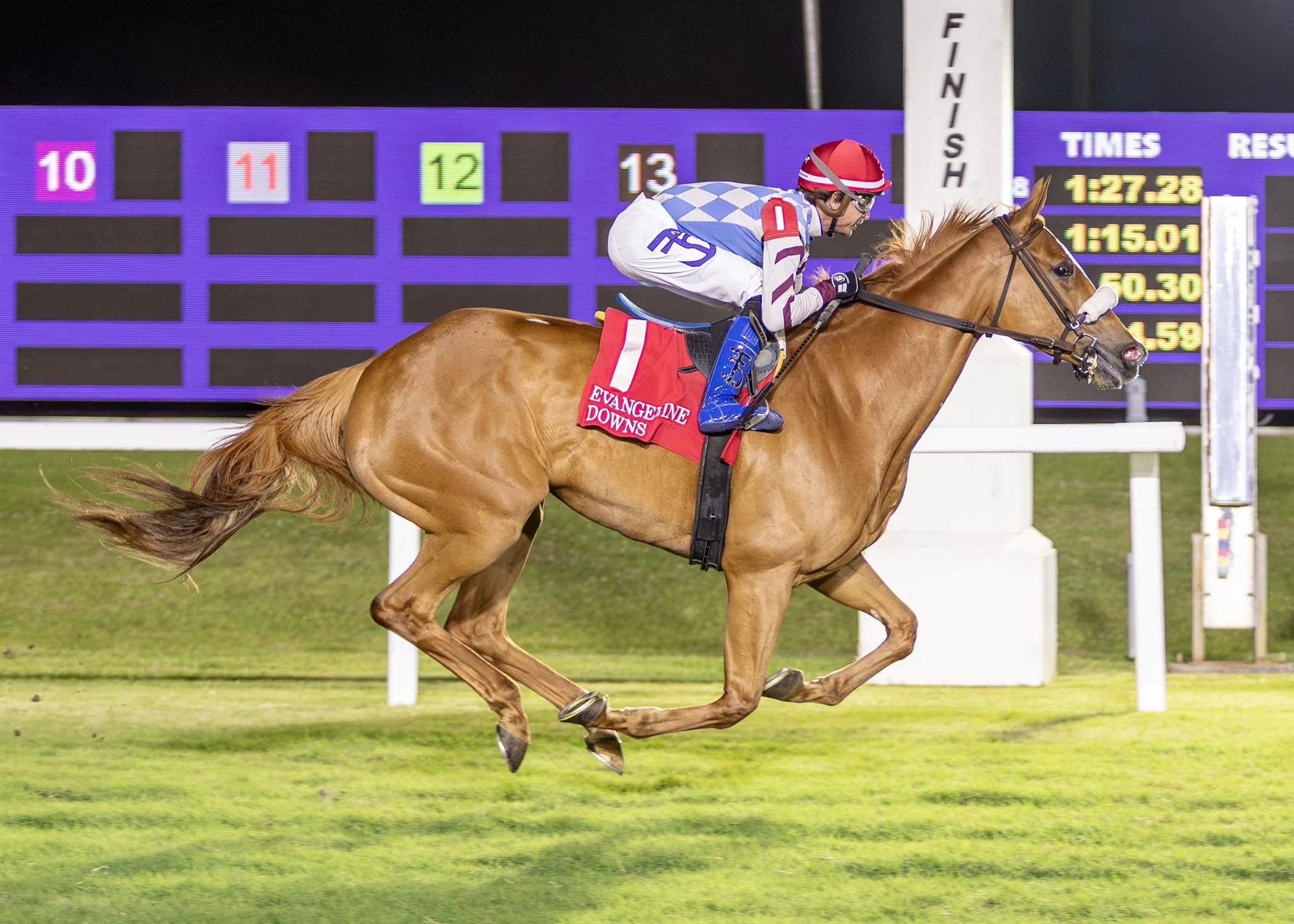 HIGHLY WICKED DOMINATES AGAIN IN THE $75,000 BON TEMP STAKES