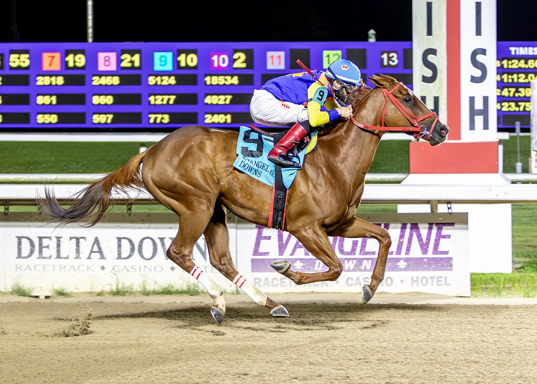 WICKED AS HAGGART A FRONT-RUNNING FORCE IN $75,000 EVD CLASSIC