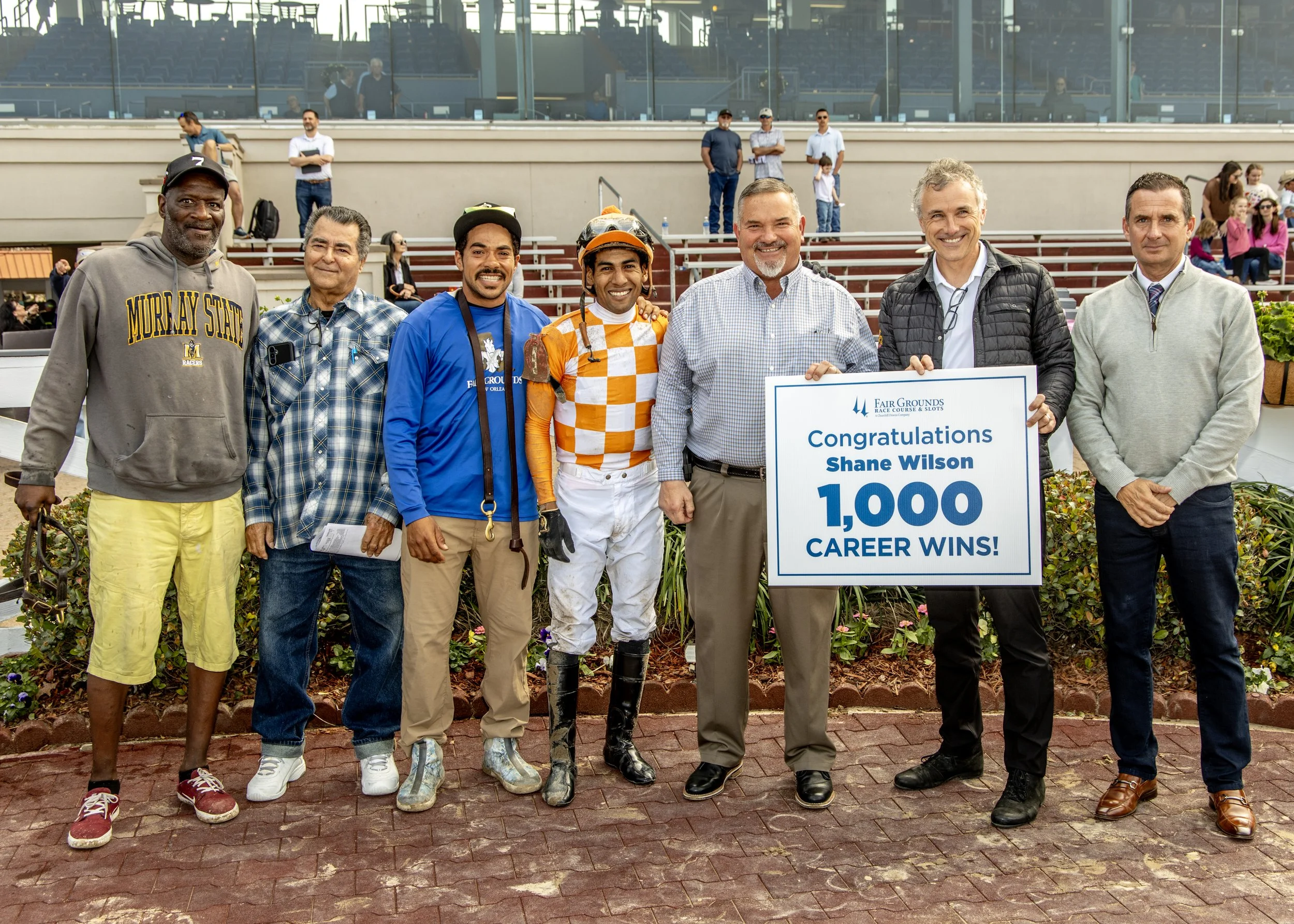 Wilson Scores Career Victory 1,000 at Fair Grounds