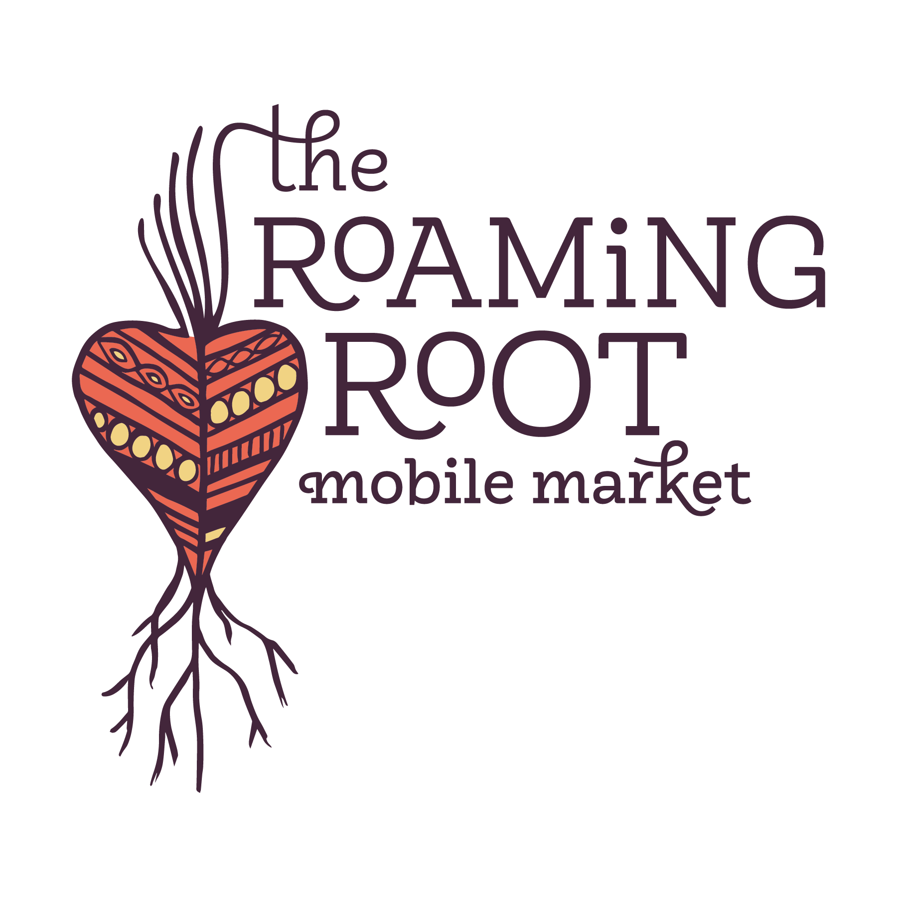Roaming Root Mobile Market Logo