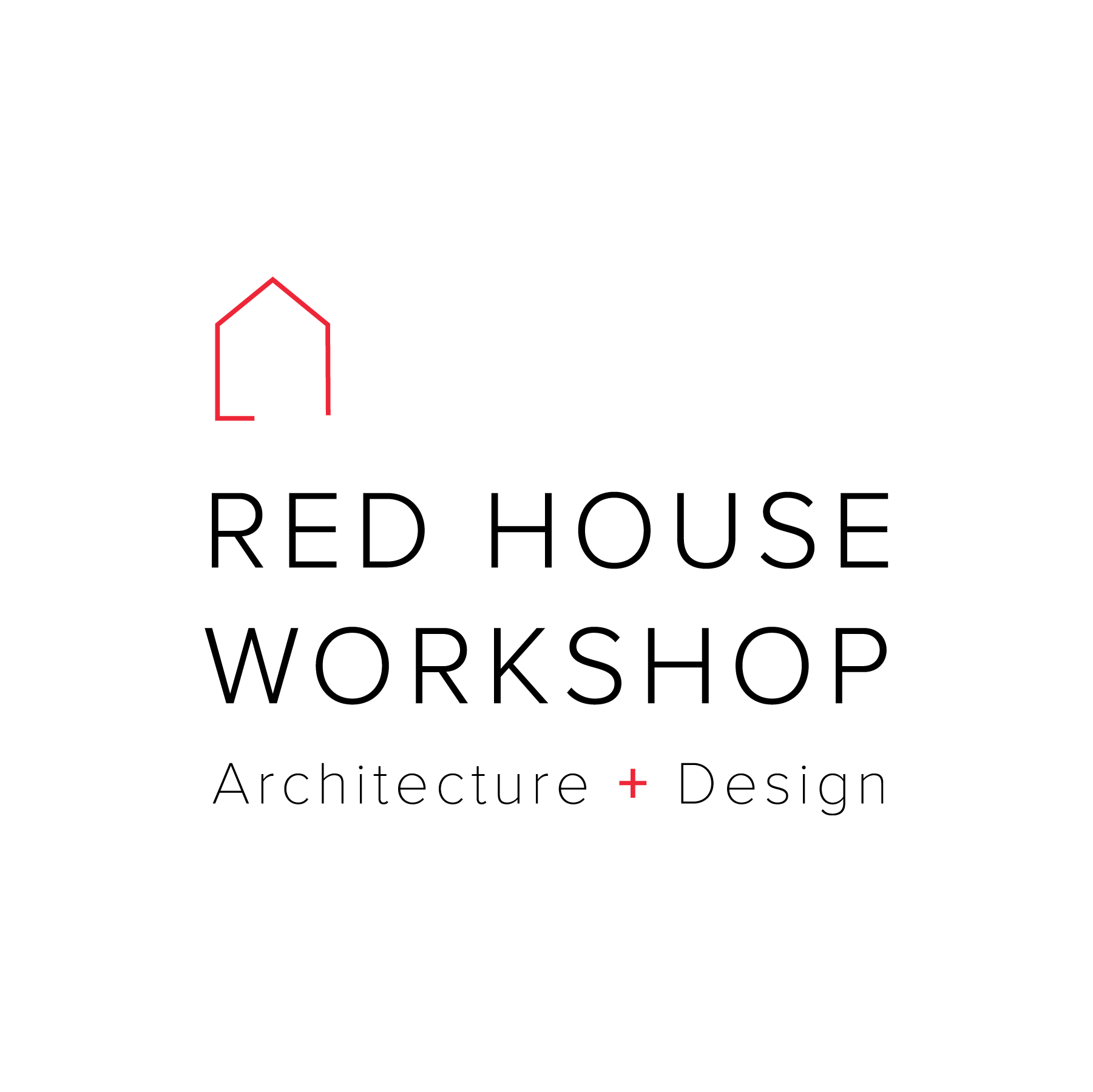 Red House Workshop Logo Stacked