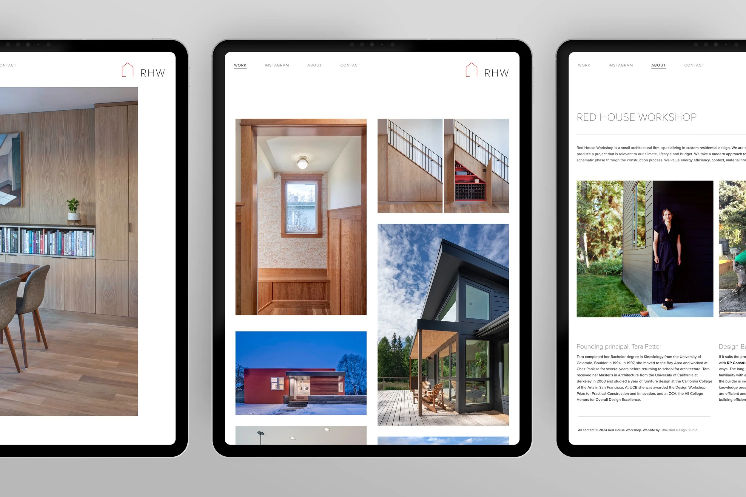 Red House Workshop Website