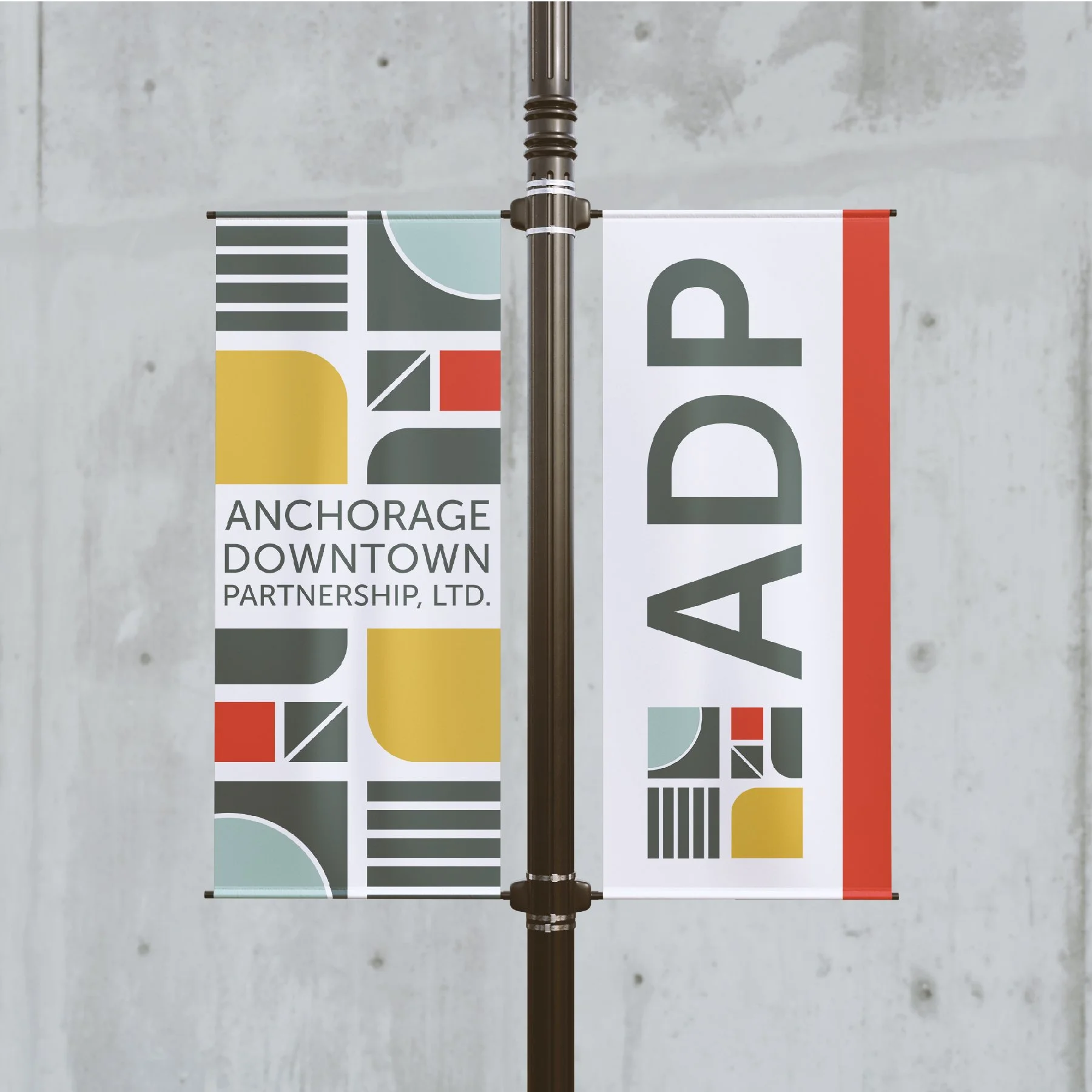 Anchorage Downtown Partnership Banners