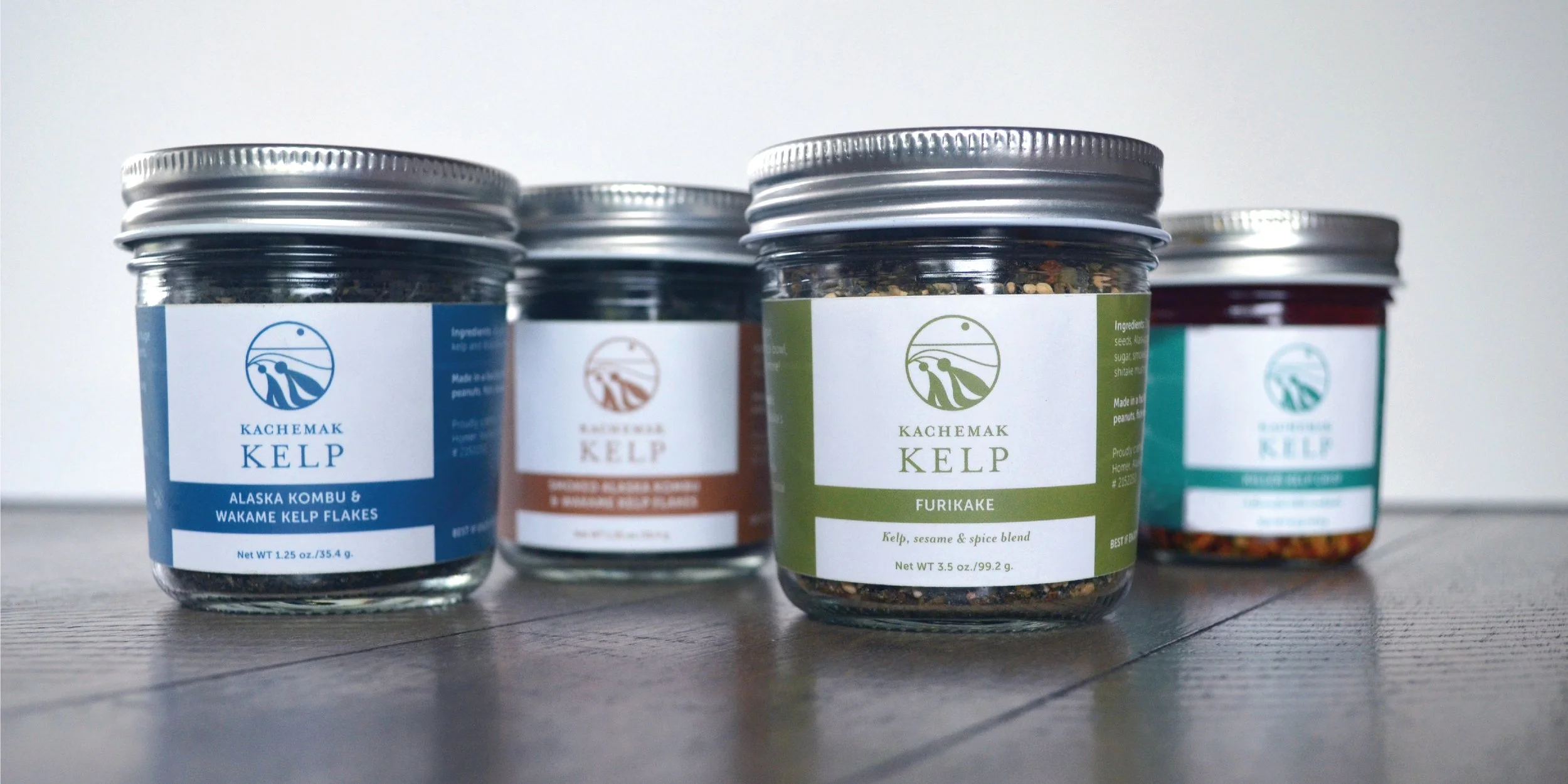 Kachemak Kelp Jar Labels