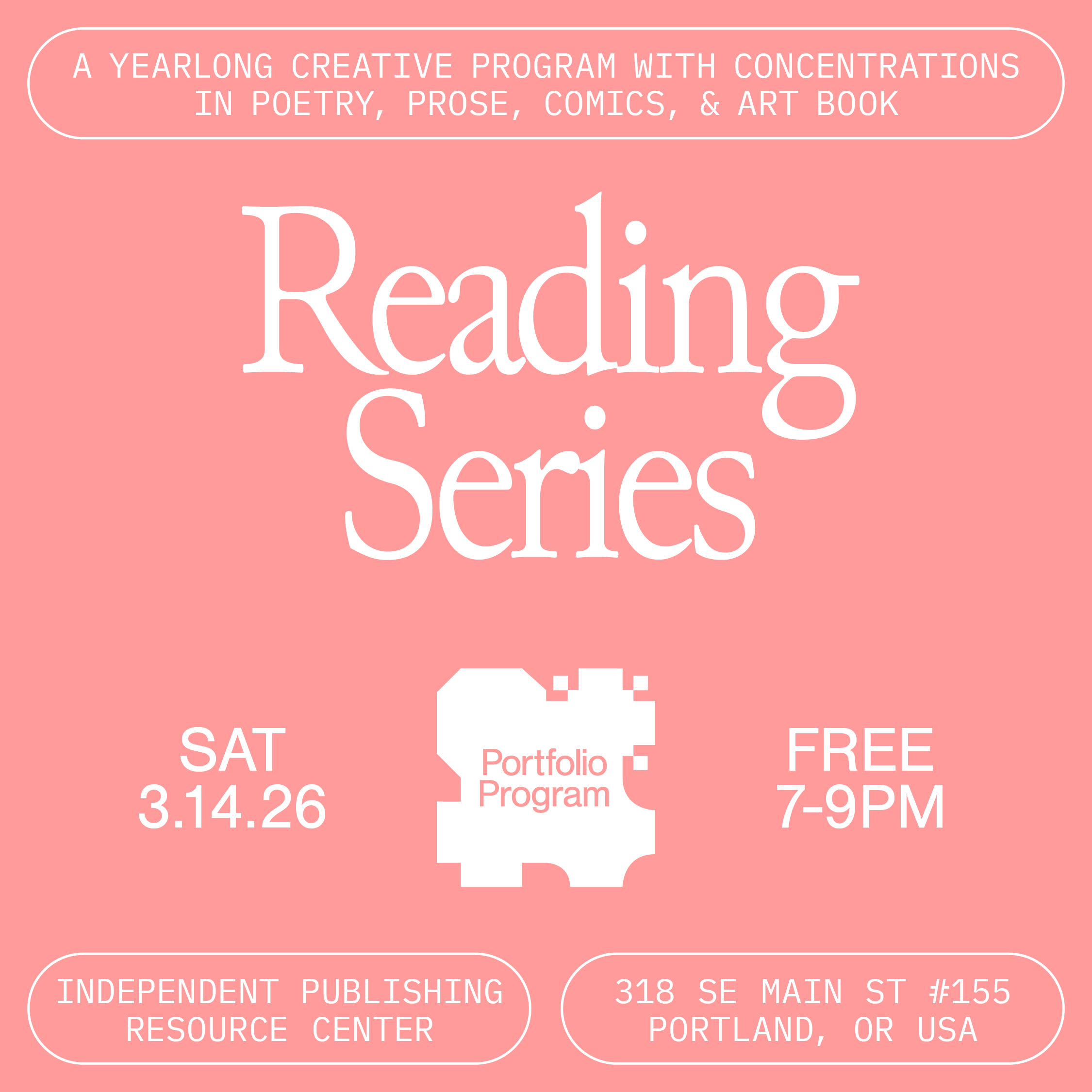 Portfolio Program Reading Series