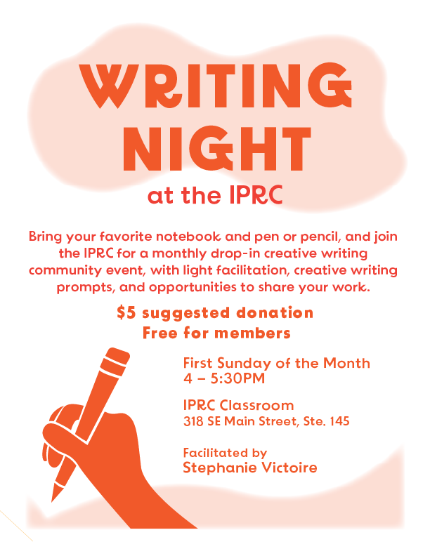 Writing Night at IPRC Classroom in Portland