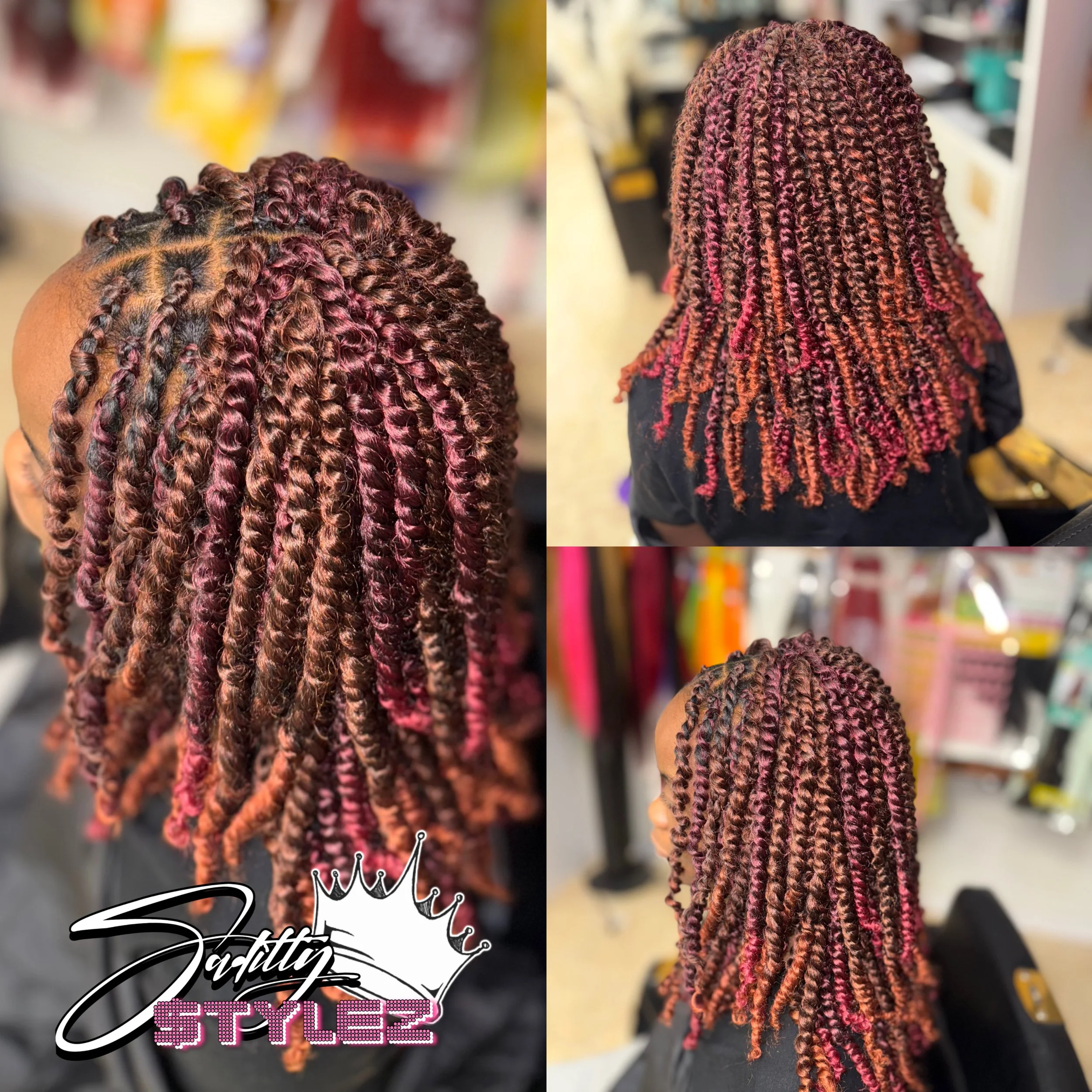 CROCHET BRAIDED LOOK