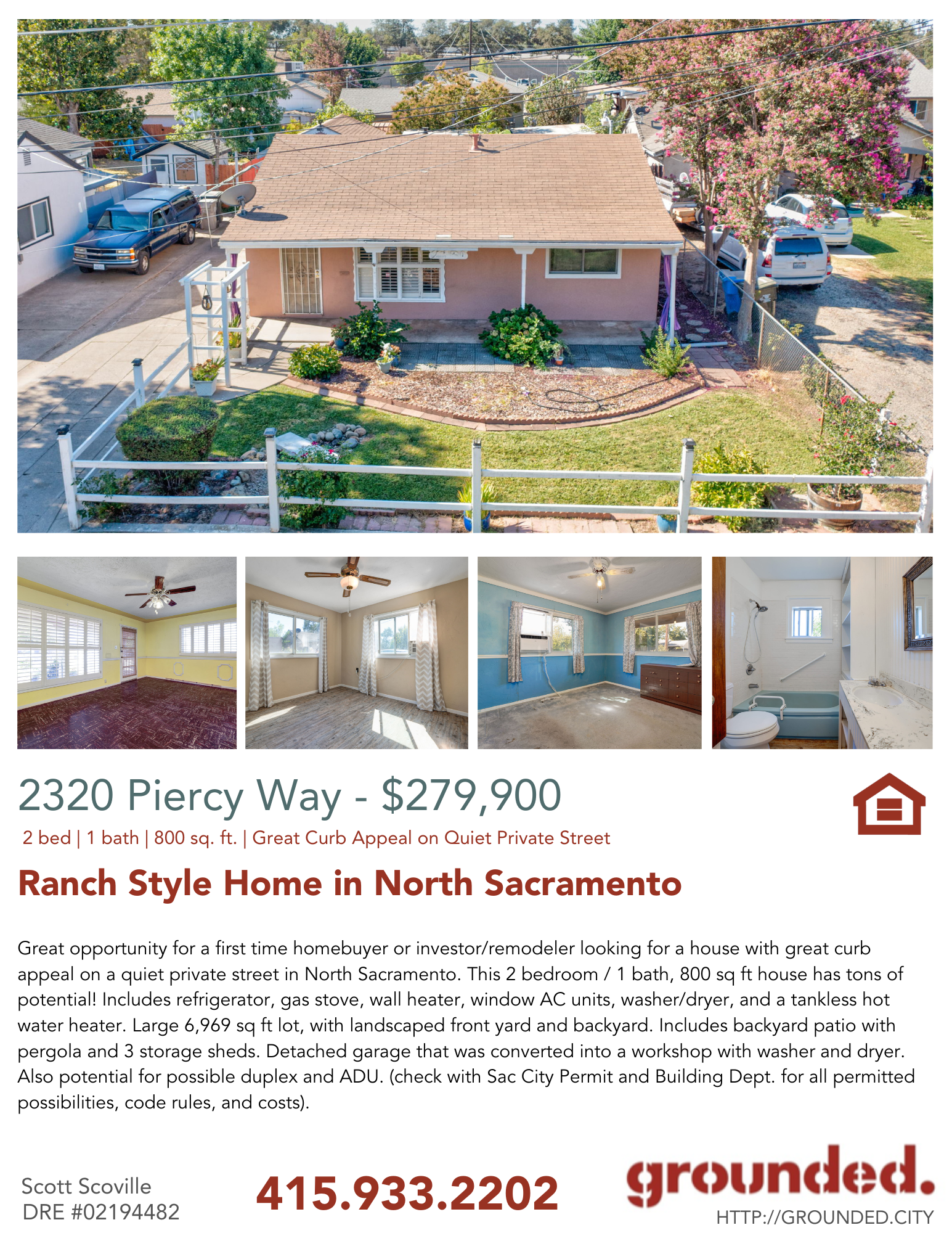 Listing Flyer Grounded