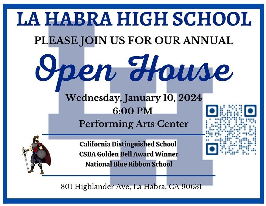 Come by and check us out at the La Habra High School Open House. We are excited to show off our student work and talk to prospective students. #lhma #lahabrahighschool #mediaarts @fjuhsd_vapa @fjuhsd_edservices @la_habra_hs @lahabraasb