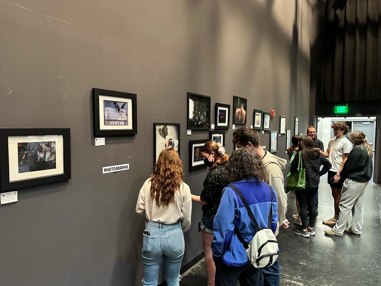 Proud of my students. They put up some great work for our annual Winter art exhibit. #lhhs #lahabramediaarts #lahabrahiarts #hiarts @la_habra_hs